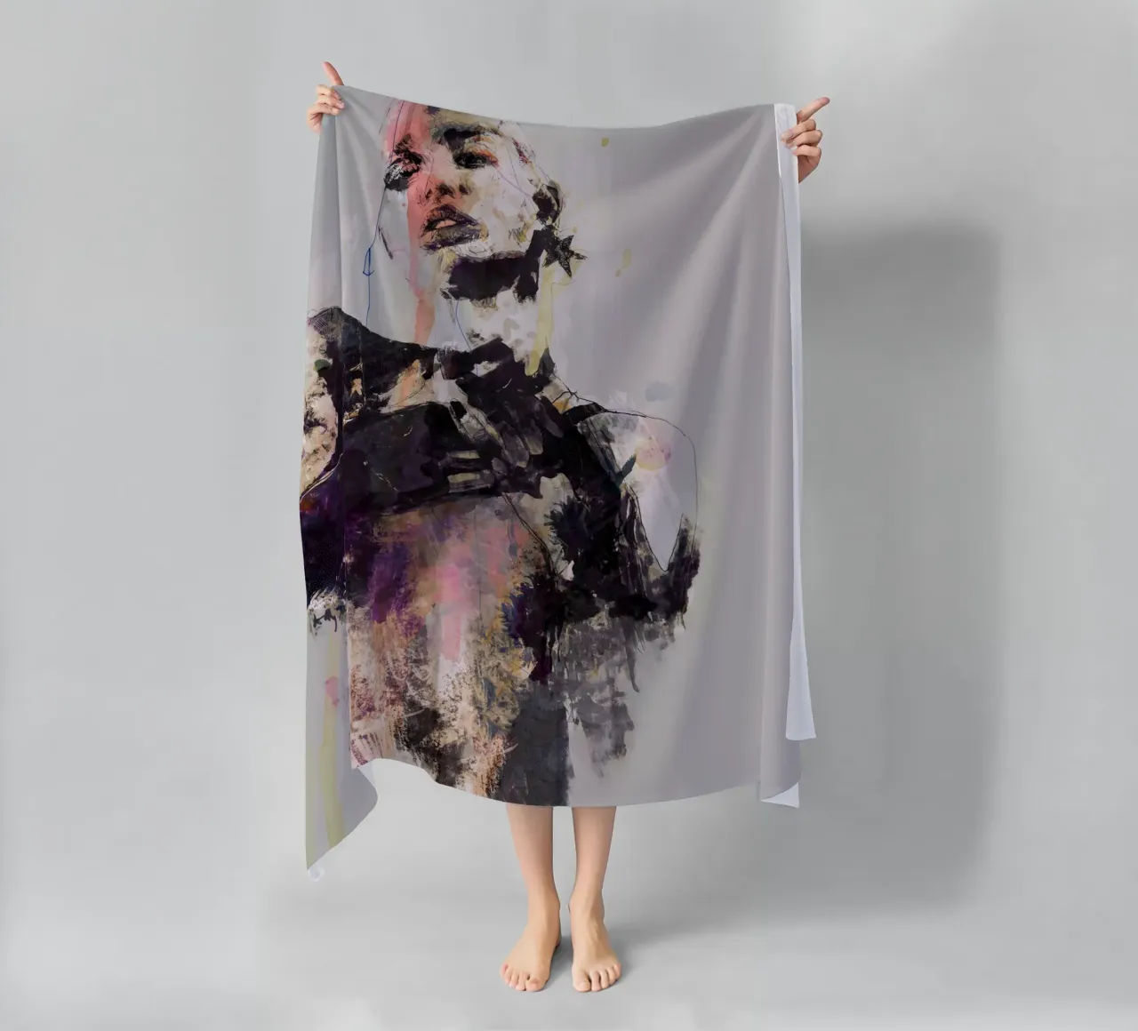 guanto nero telo mare da Giulio Iurissevich