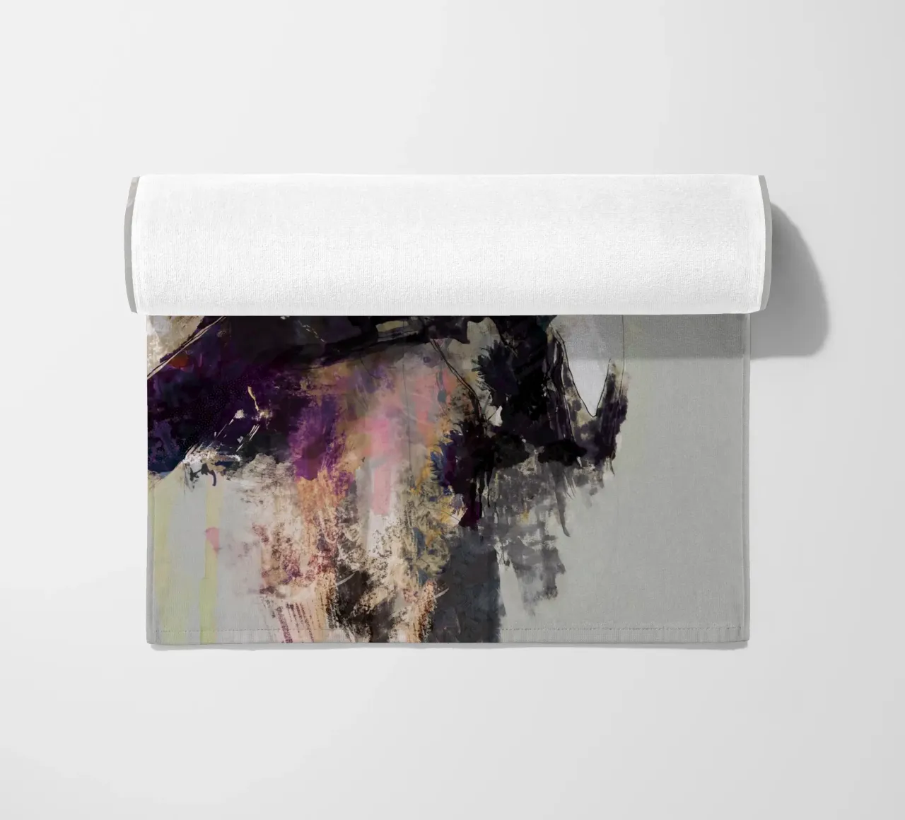 guanto nero telo mare da Giulio Iurissevich