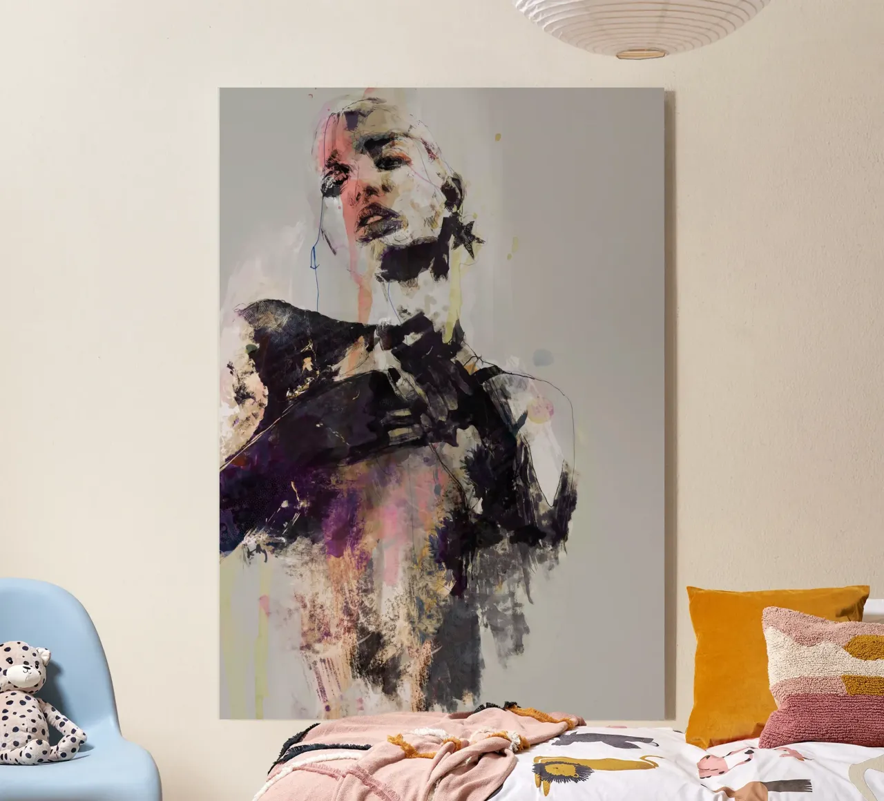 guanto nero plexiglass da Giulio Iurissevich