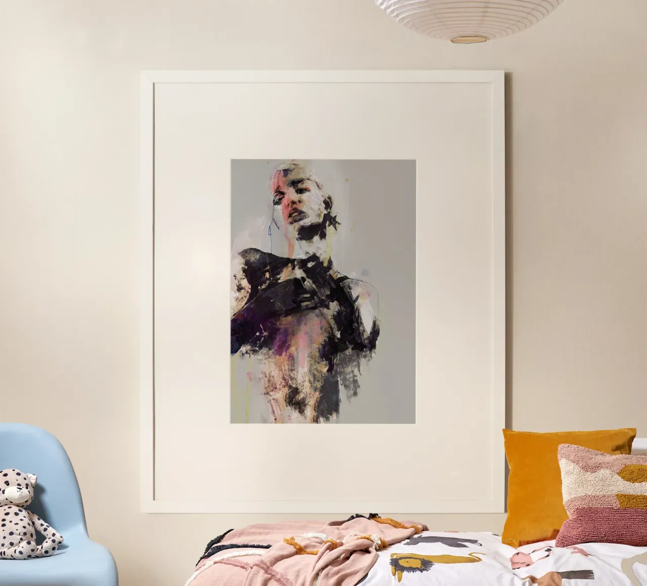 guanto nero poster da Giulio Iurissevich