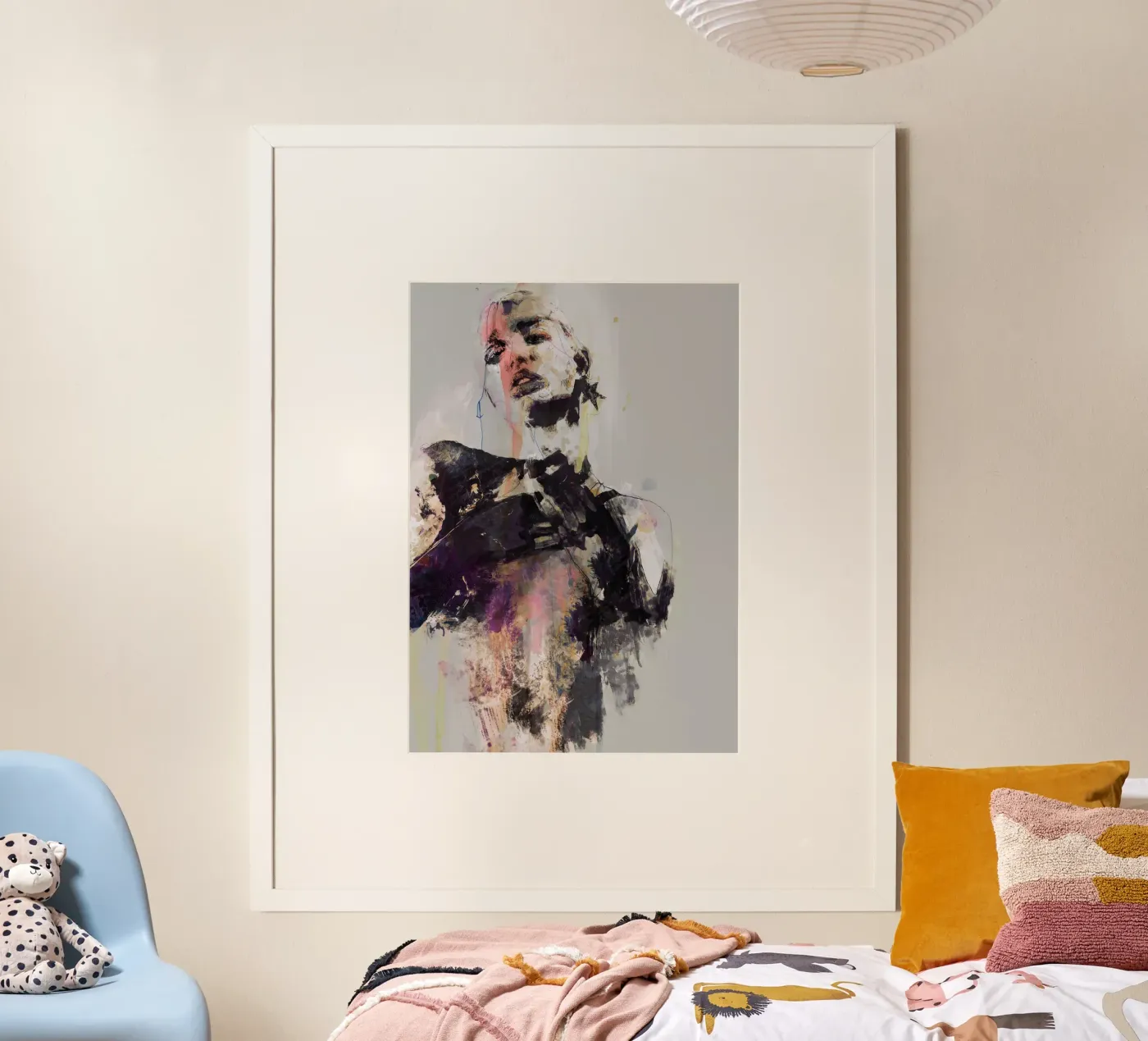 guanto nero poster da Giulio Iurissevich