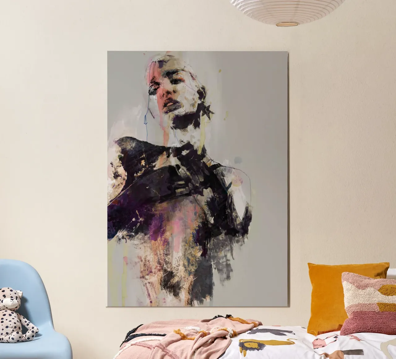 guanto nero poster da Giulio Iurissevich