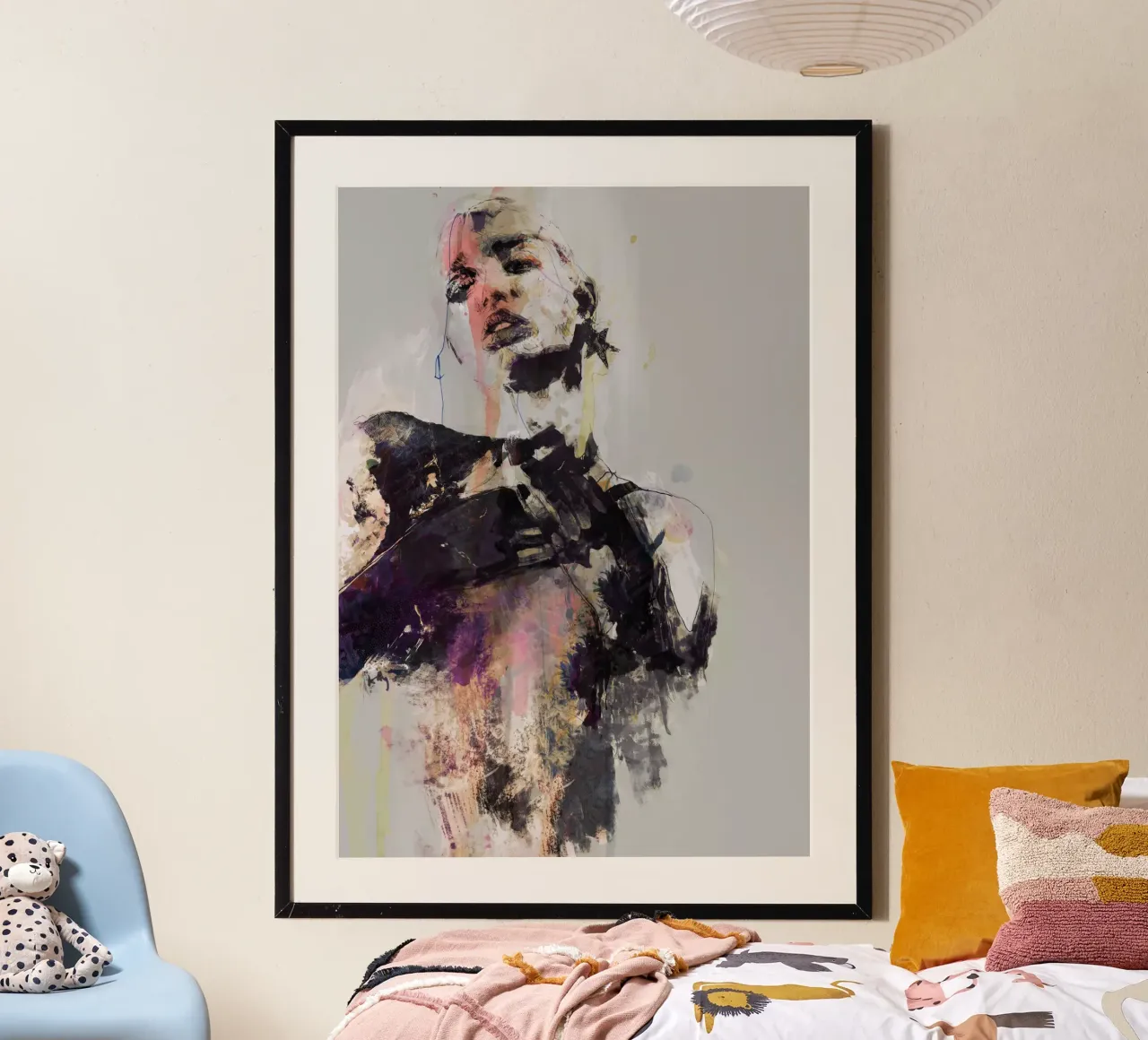 guanto nero poster da Giulio Iurissevich