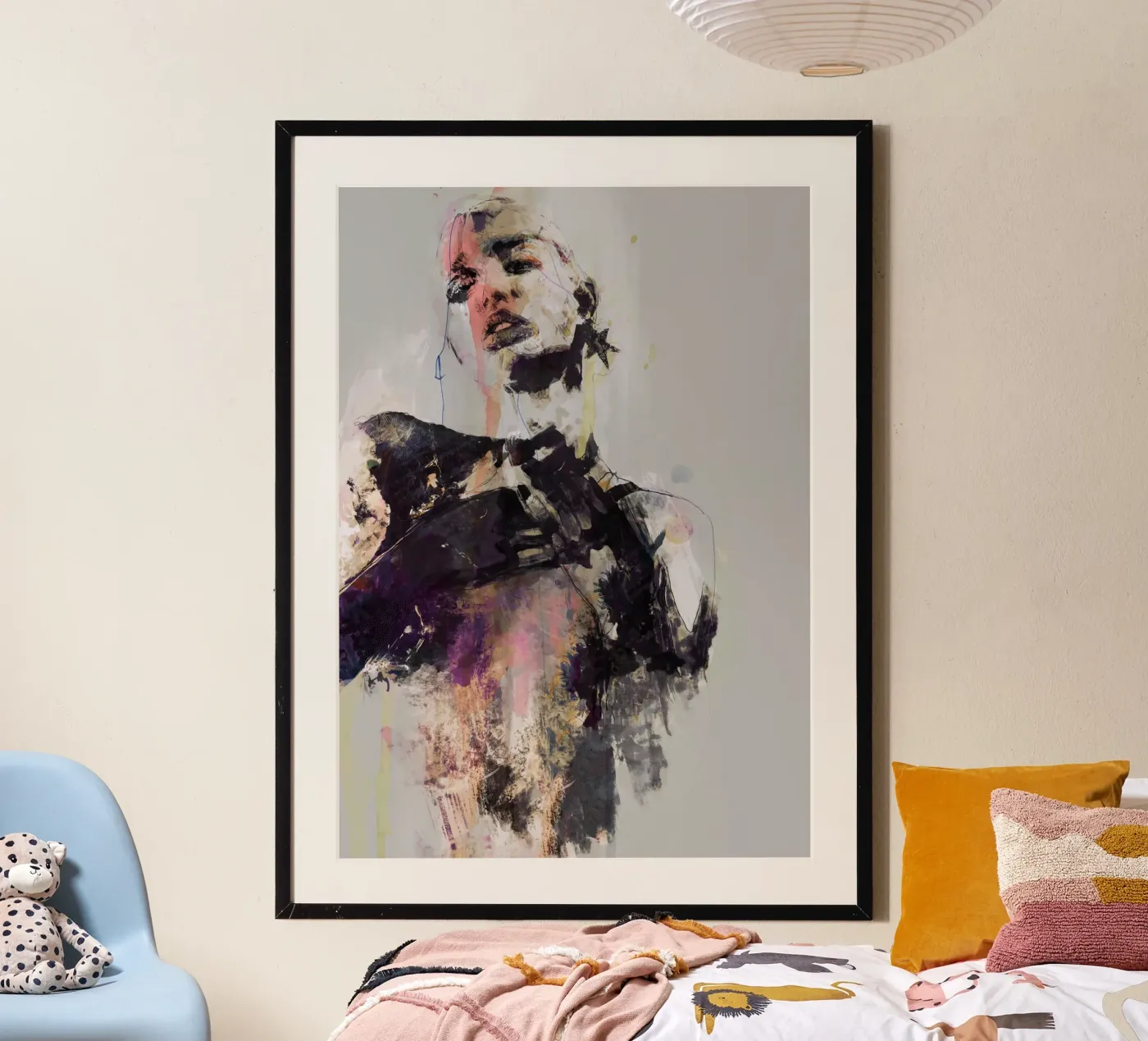 guanto nero poster da Giulio Iurissevich