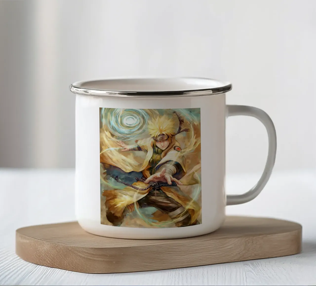 Naruto tazza in smalto da Fleur de Lys