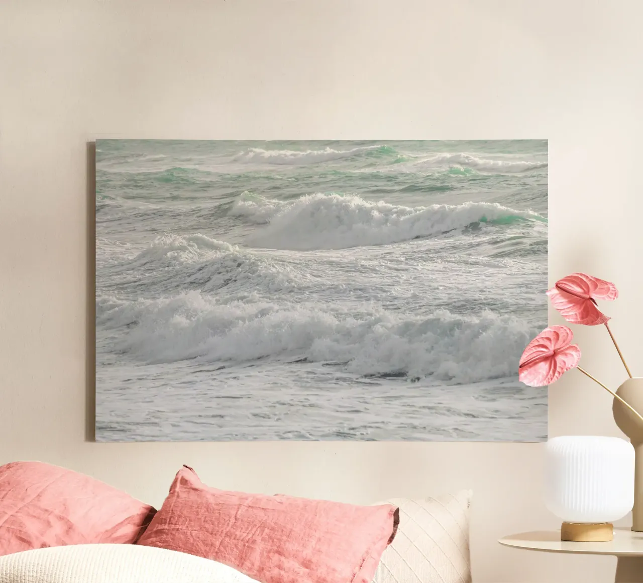 Seaside #50 tela con Cornice a cassetta da Tal Paz-Fridman