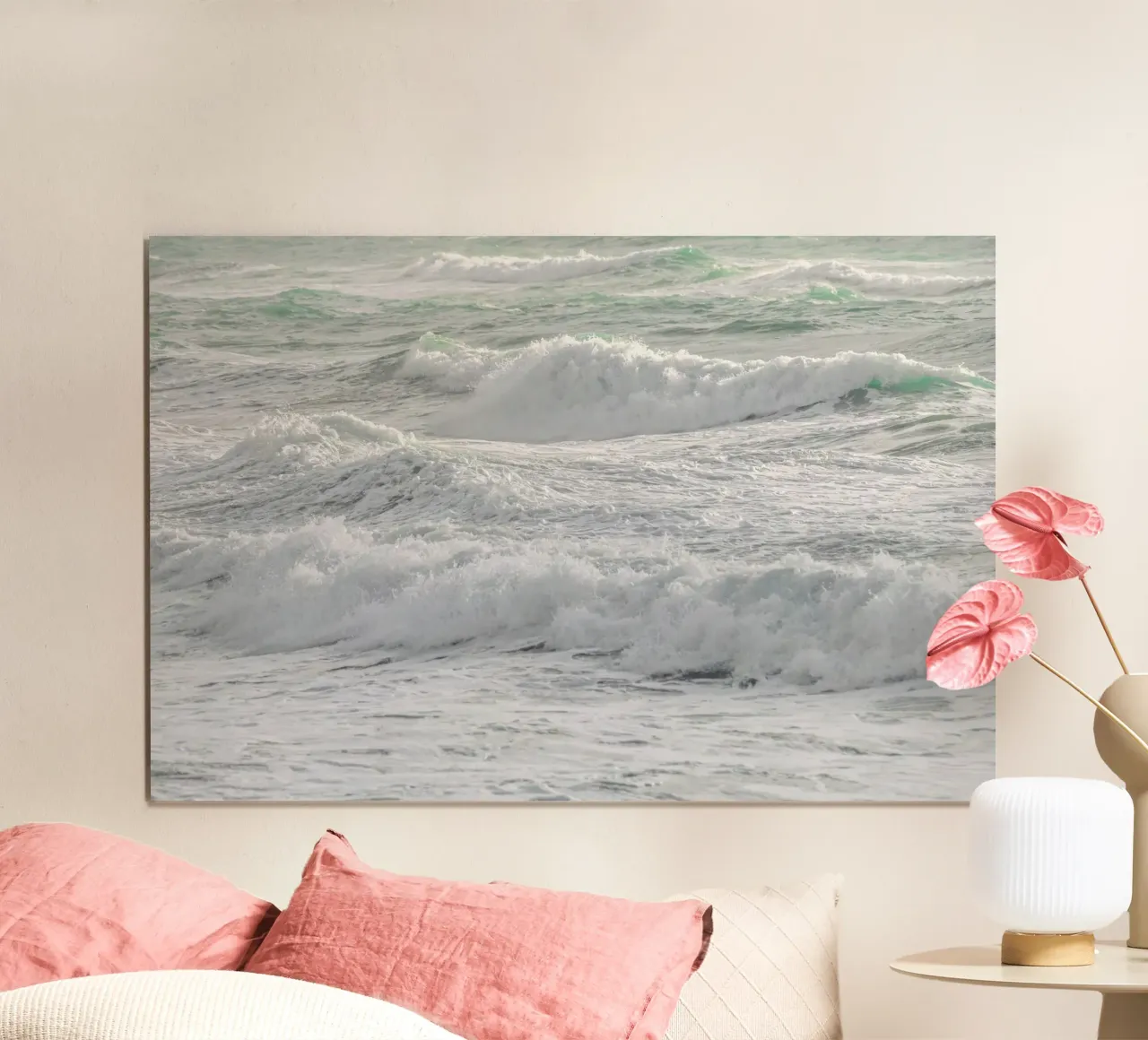 Seaside #50 poster con telaio in alluminio da Tal Paz-Fridman