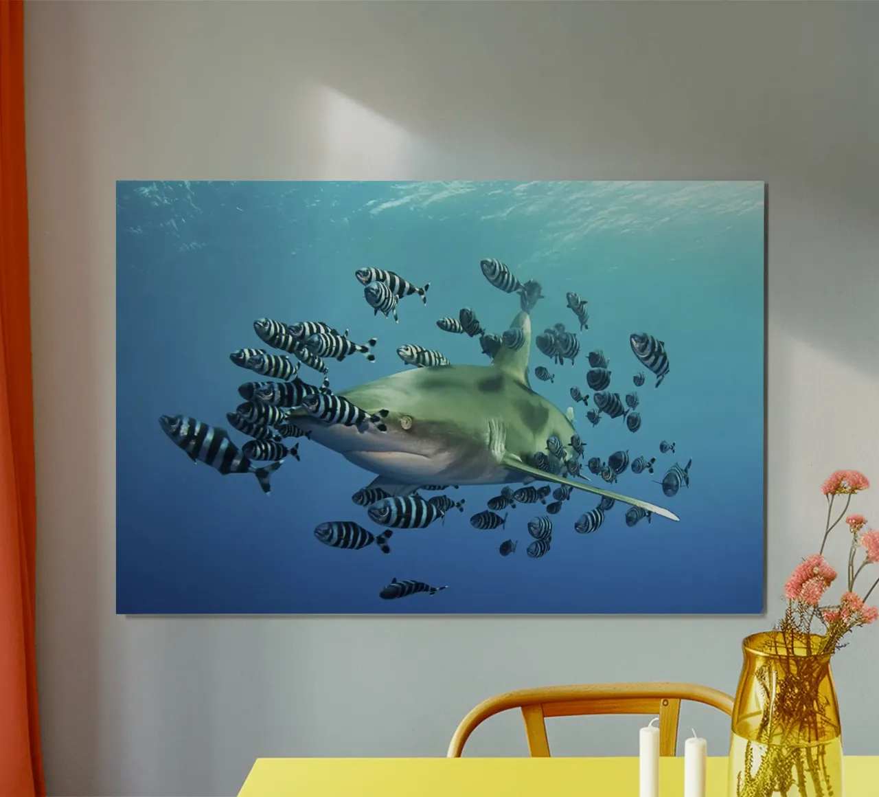Regni liquidi poster con telaio in plastica da StillVibe Home