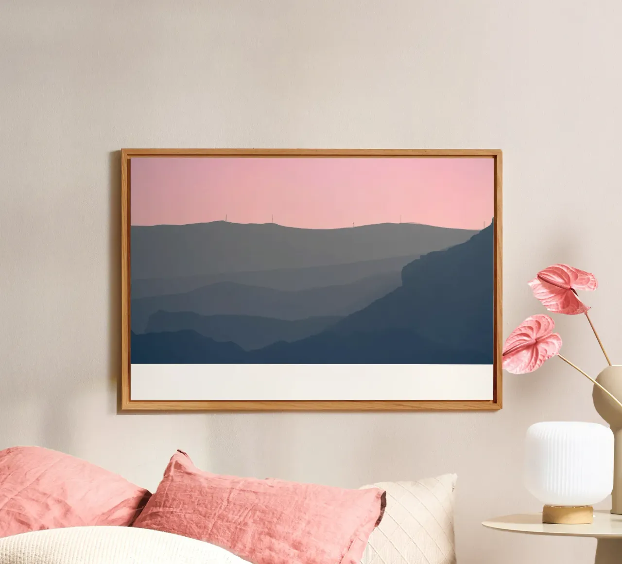 Mountains of Eilat #1 alluminio dibond da Tal Paz-Fridman