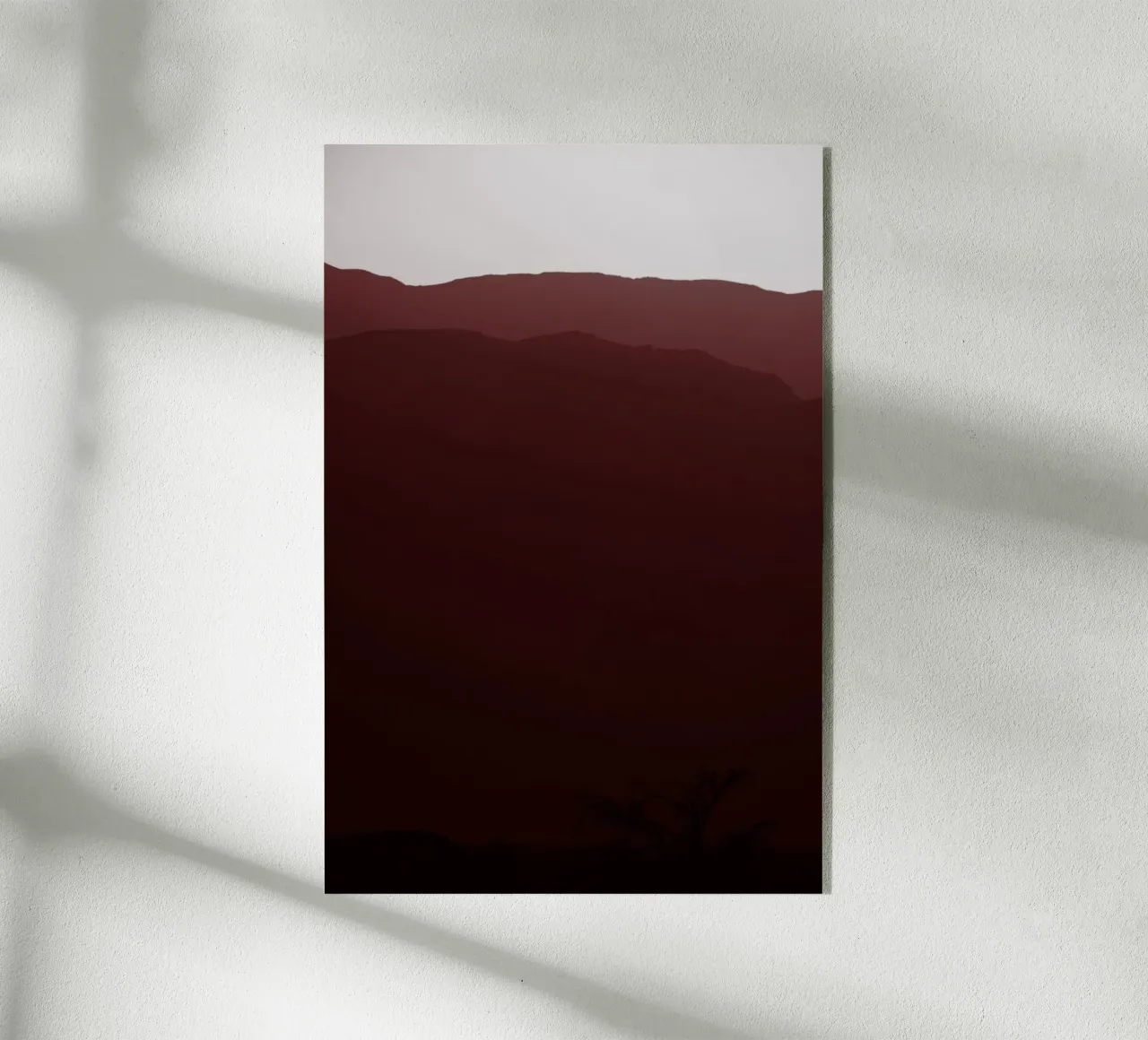 Mountains of Eilat #2 plexiglass da Tal Paz-Fridman