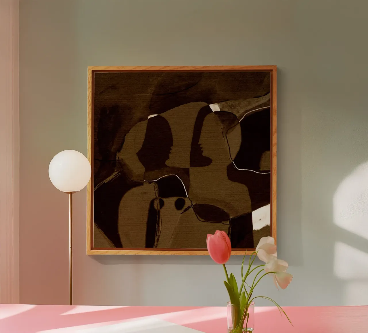 Becoming 2 plexiglass da Shatha Al Dafai