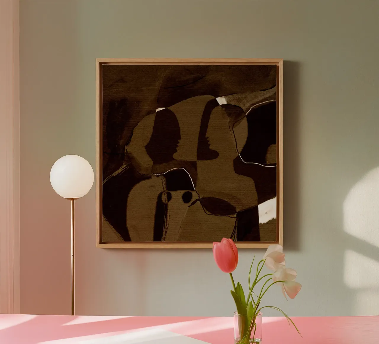 Becoming 2 tela da Shatha Al Dafai