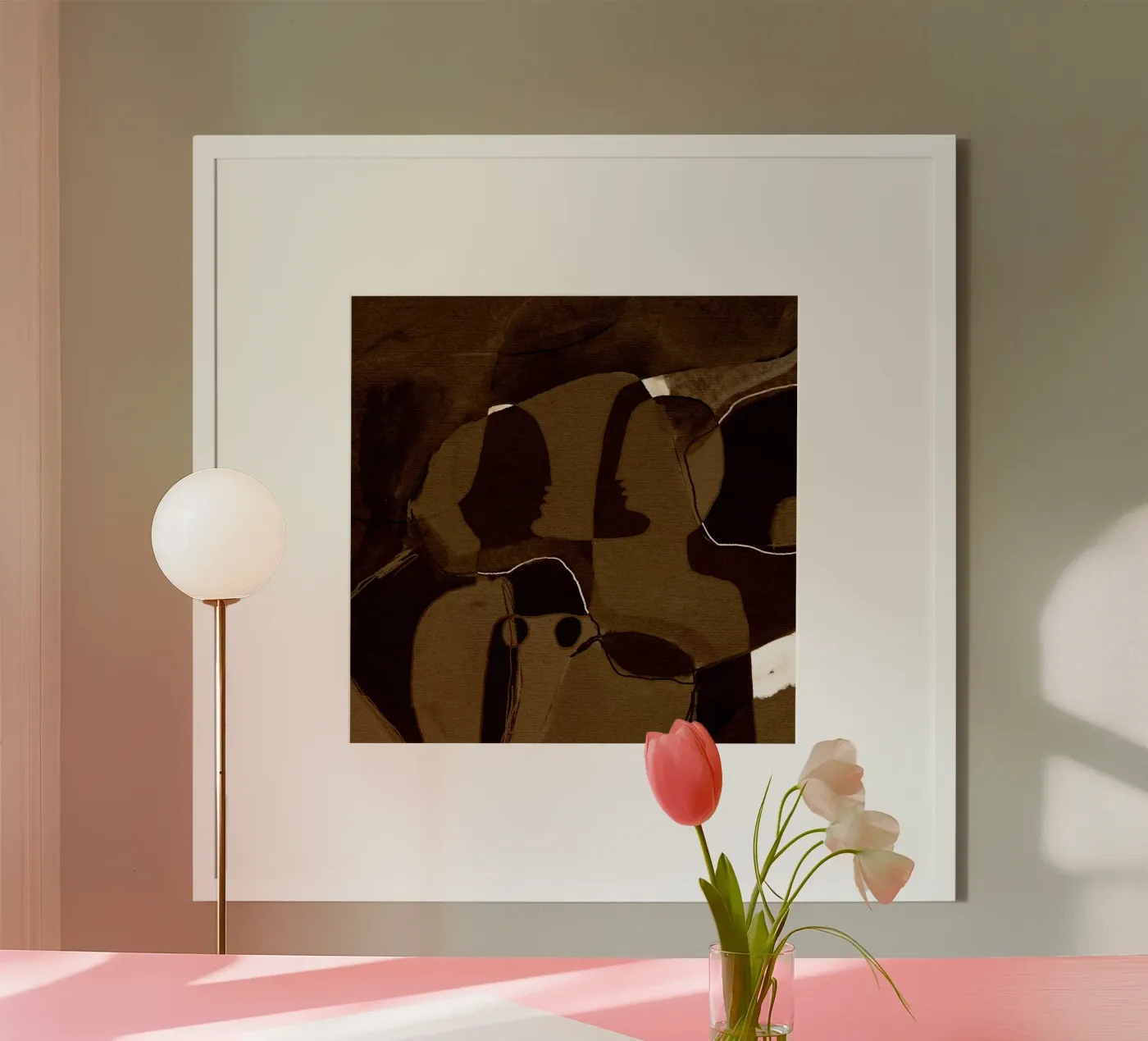 Becoming 2 Poster von Shatha Al Dafai