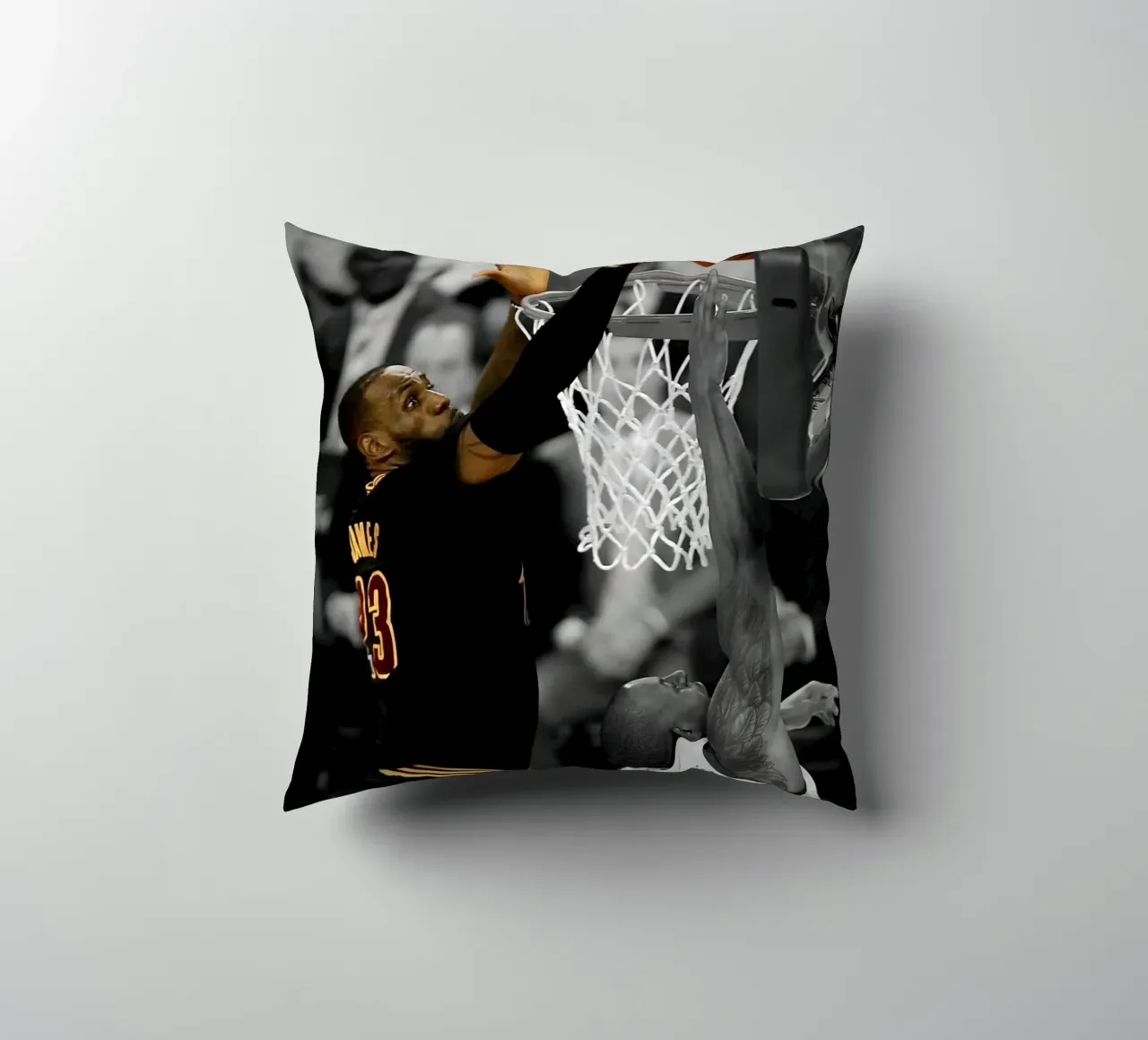 Lebron James, The Block cuscino da willtahuyshop