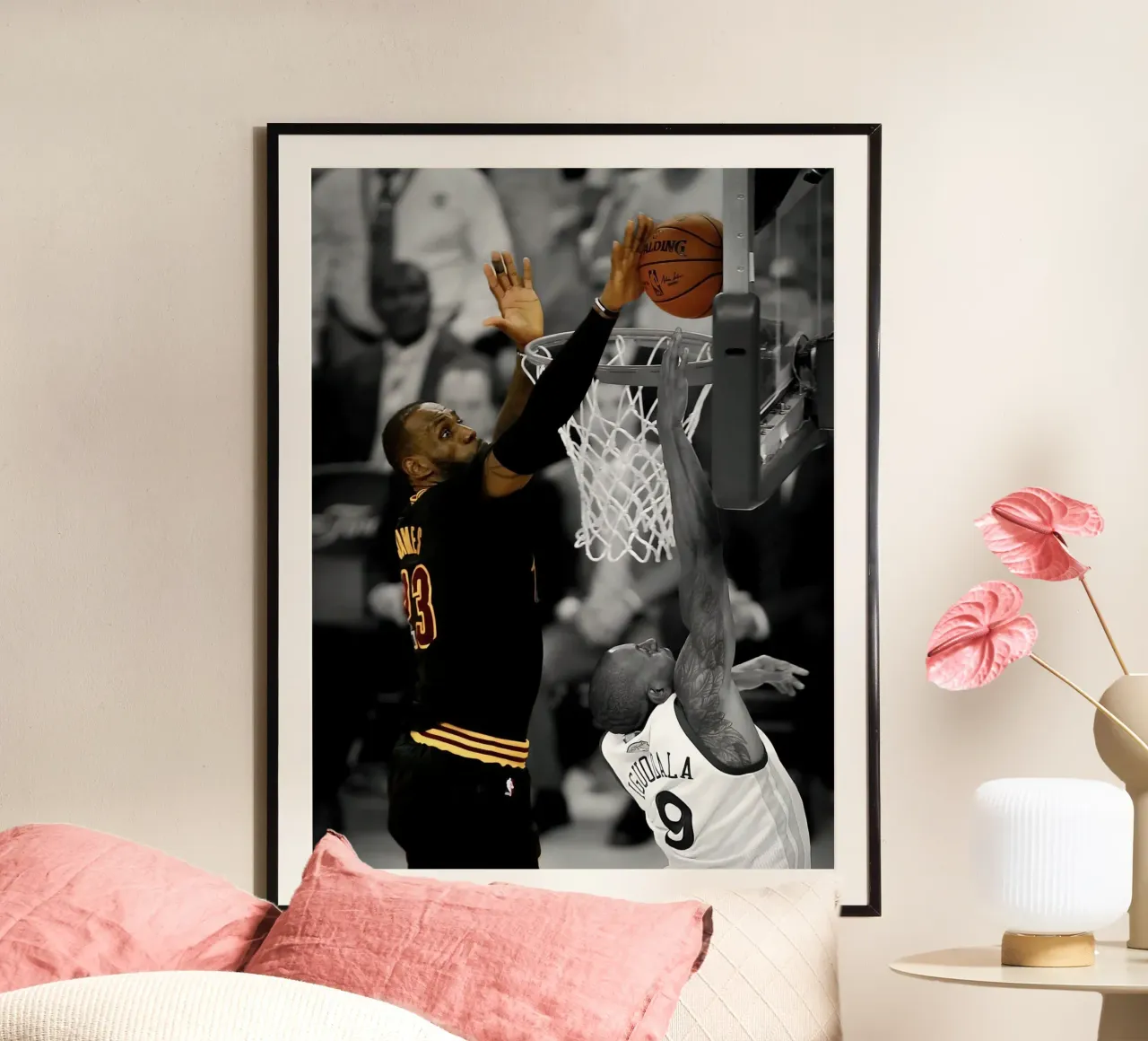 Lebron James, The Block poster da willtahuyshop