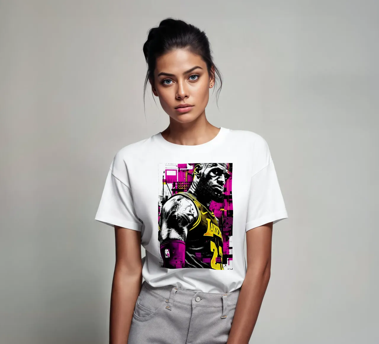 LeBron James t-shirt da willtahuyshop