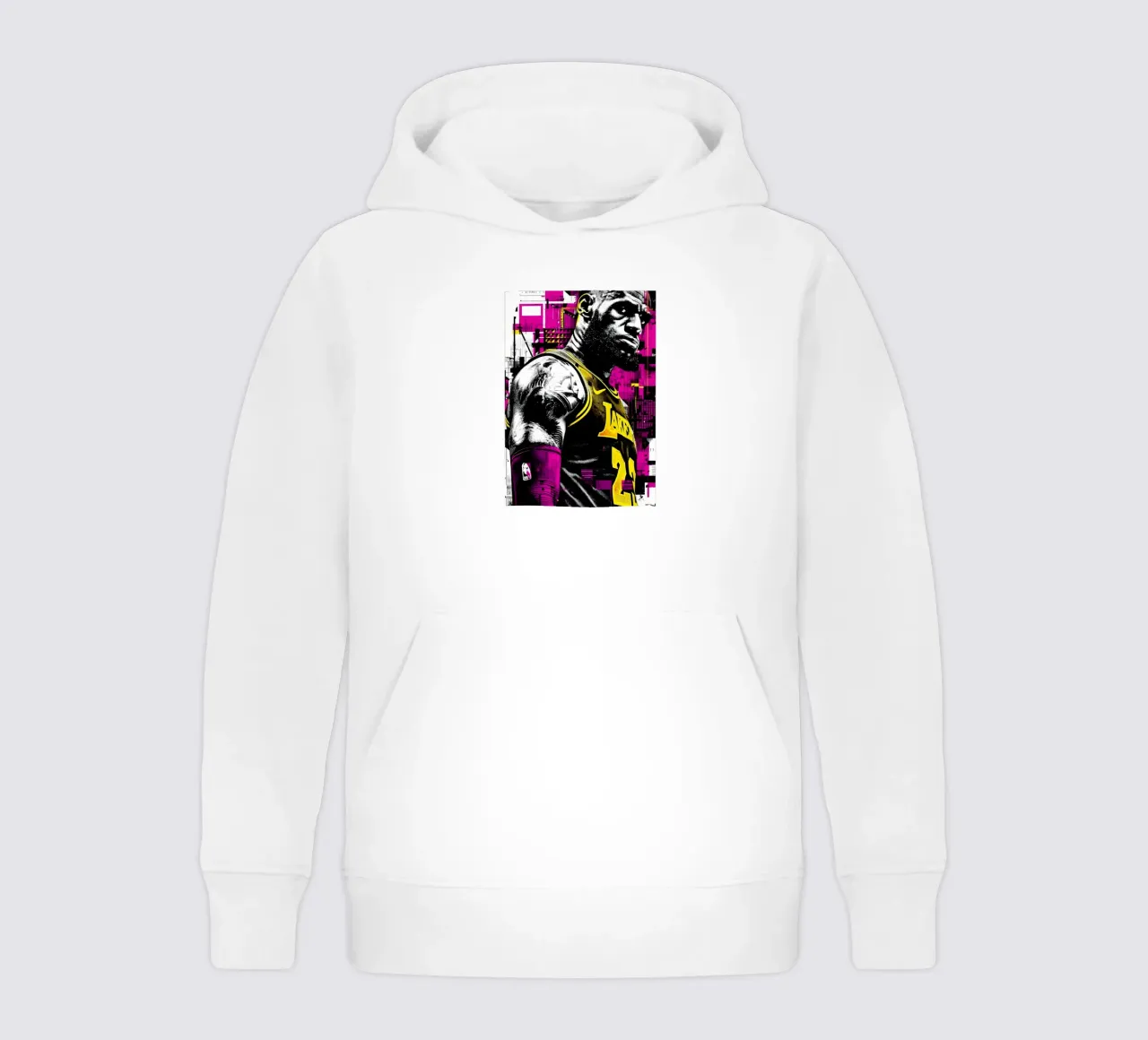 LeBron James felpa bambino con cappuccio da willtahuyshop