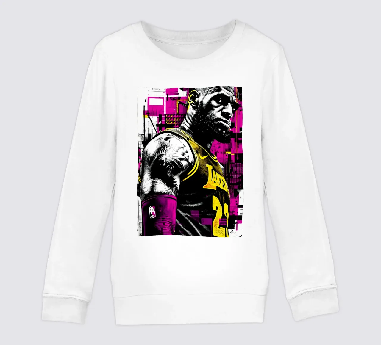 LeBron James felpa bambino da willtahuyshop