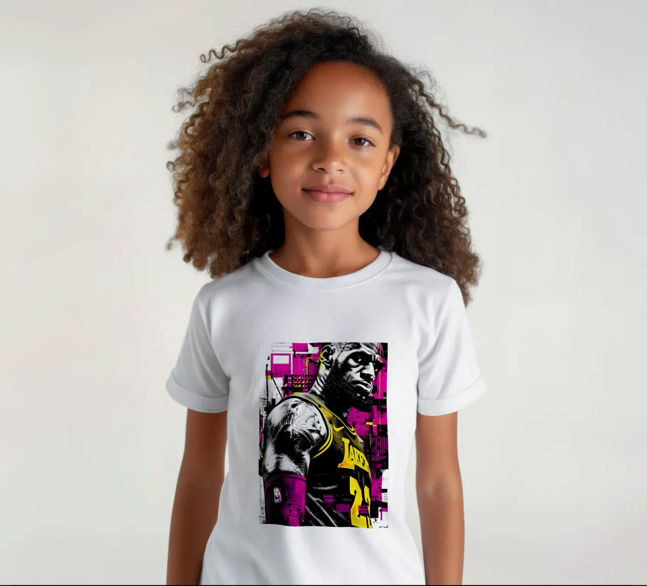 LeBron James t-shirt bambini da willtahuyshop