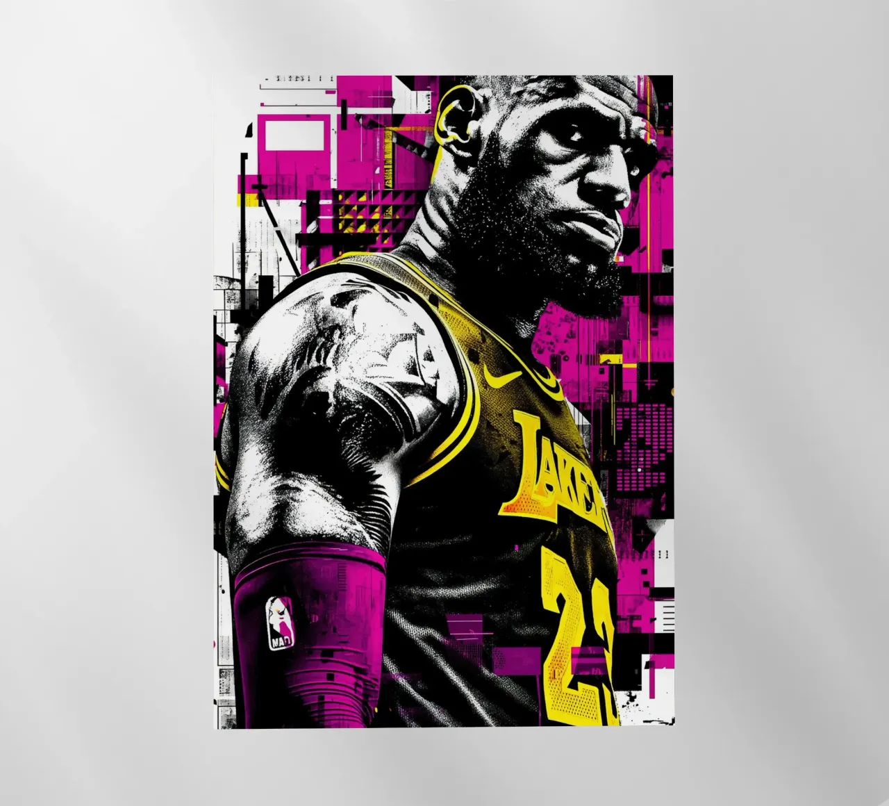 LeBron James pellicola backlit da willtahuyshop