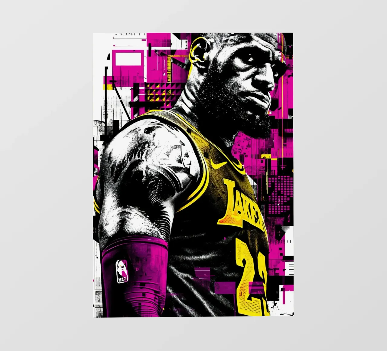 LeBron James pellicola backlit da willtahuyshop