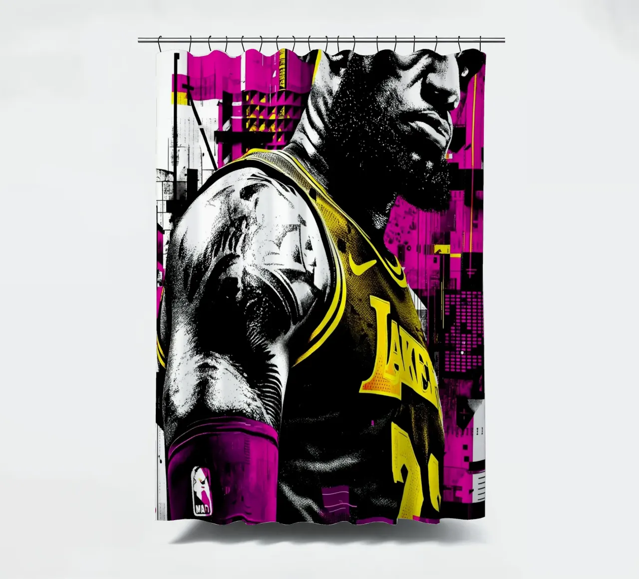LeBron James tenda da doccia da willtahuyshop