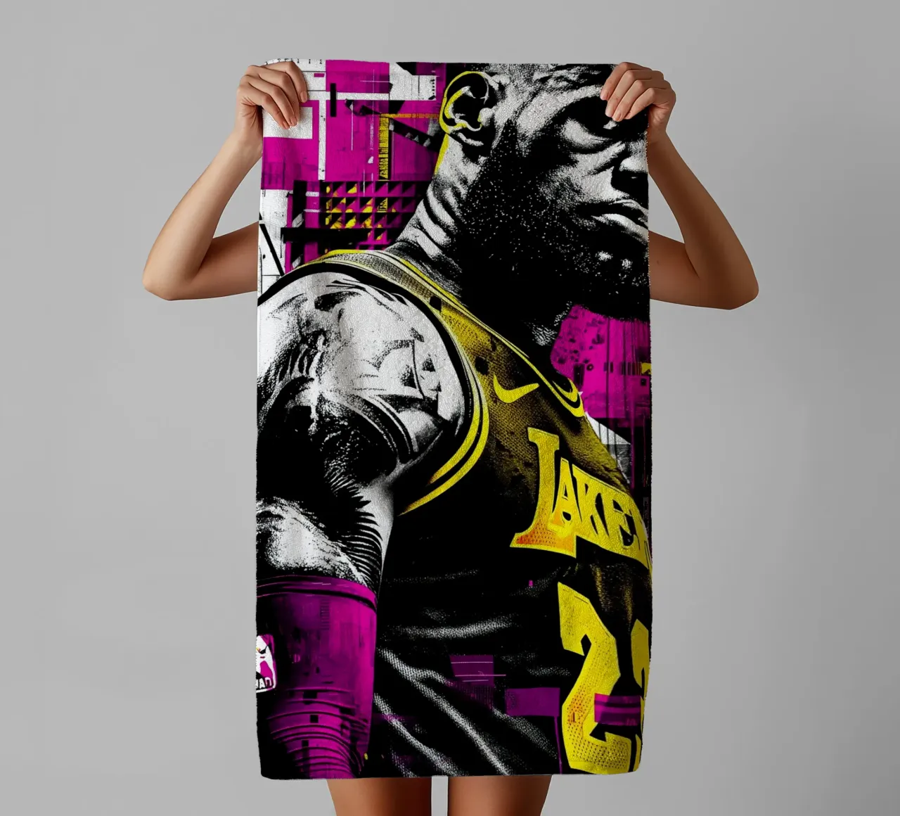 LeBron James asciugamano da bagno da willtahuyshop