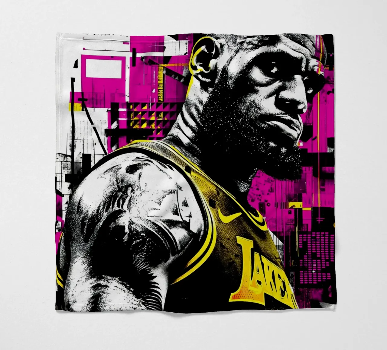 LeBron James coperta in pile da willtahuyshop