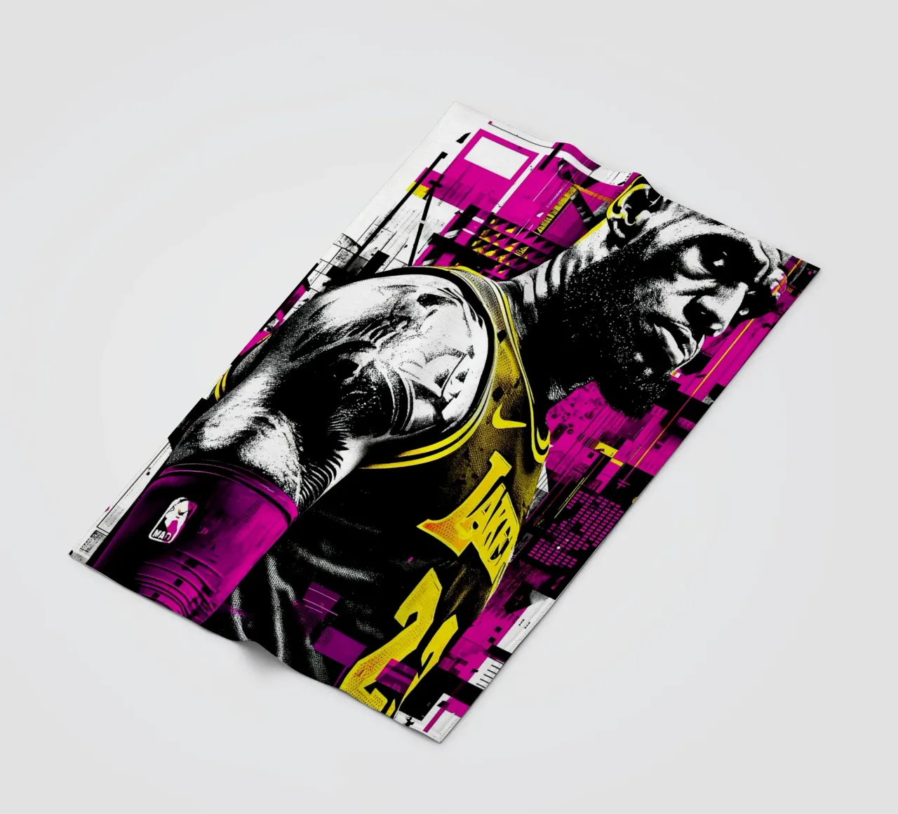 LeBron James coperta in pile da willtahuyshop