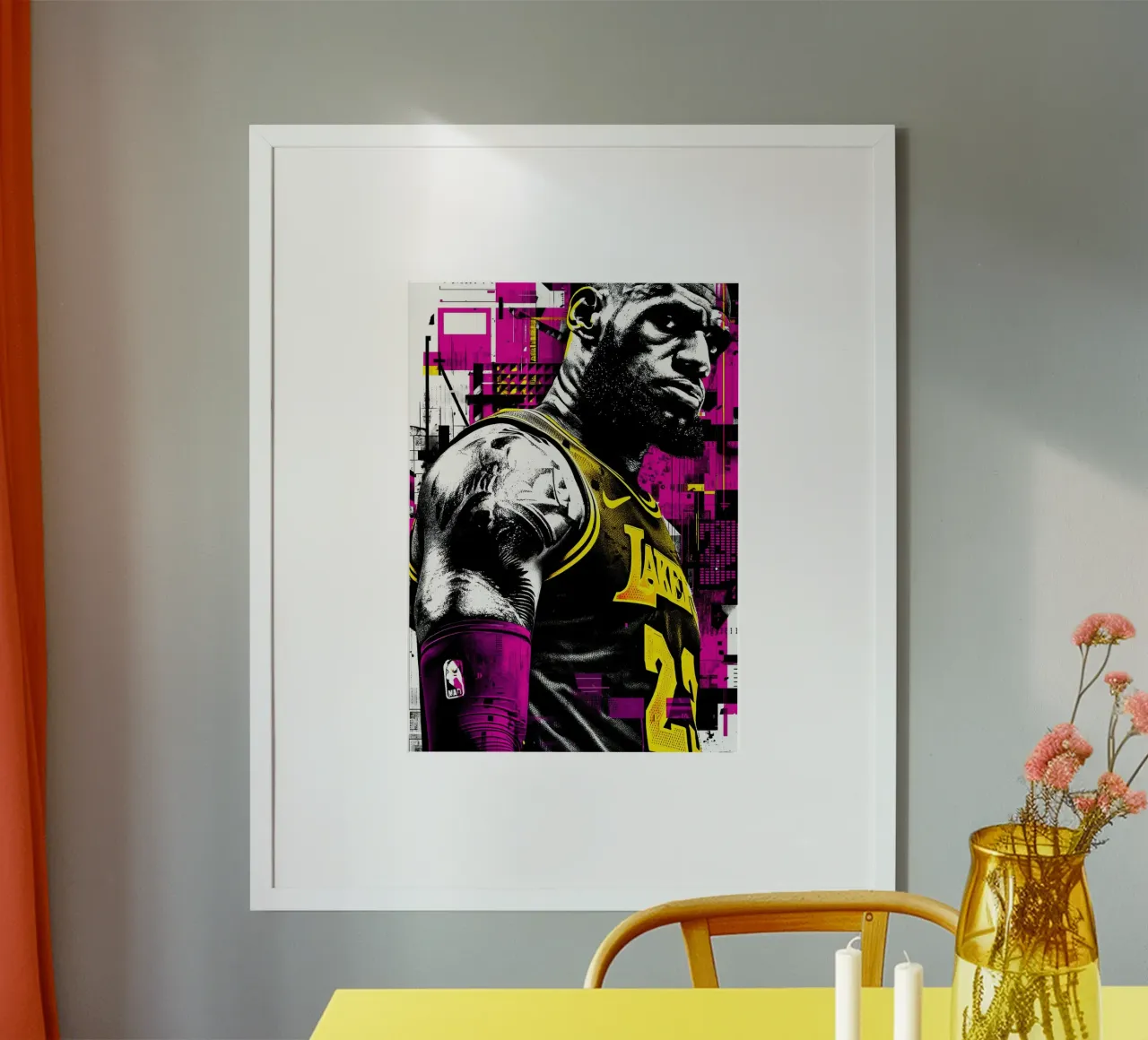 LeBron James poster da willtahuyshop