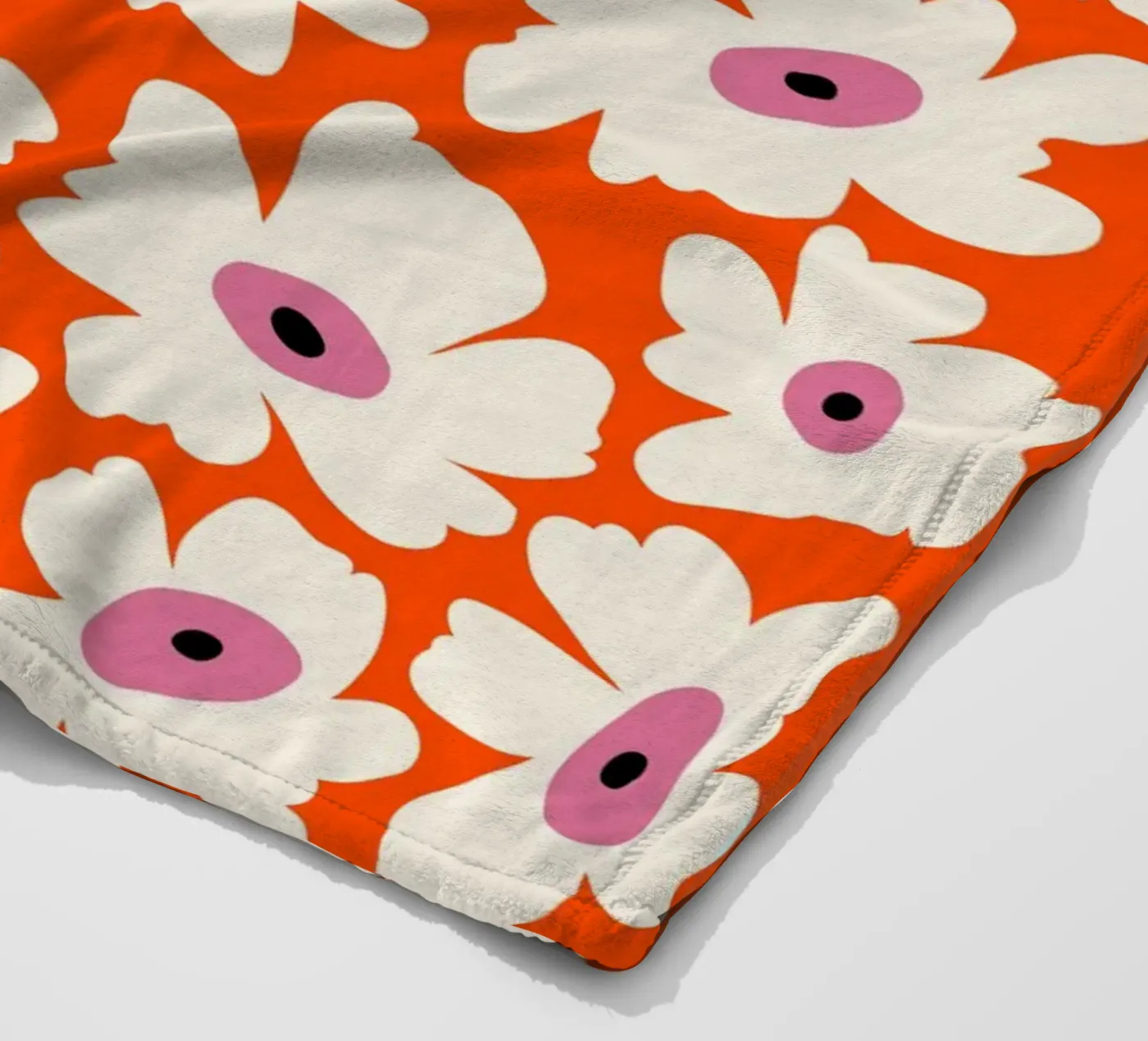 Floral Fun Garden Fleecedecke von Miho Art Studio