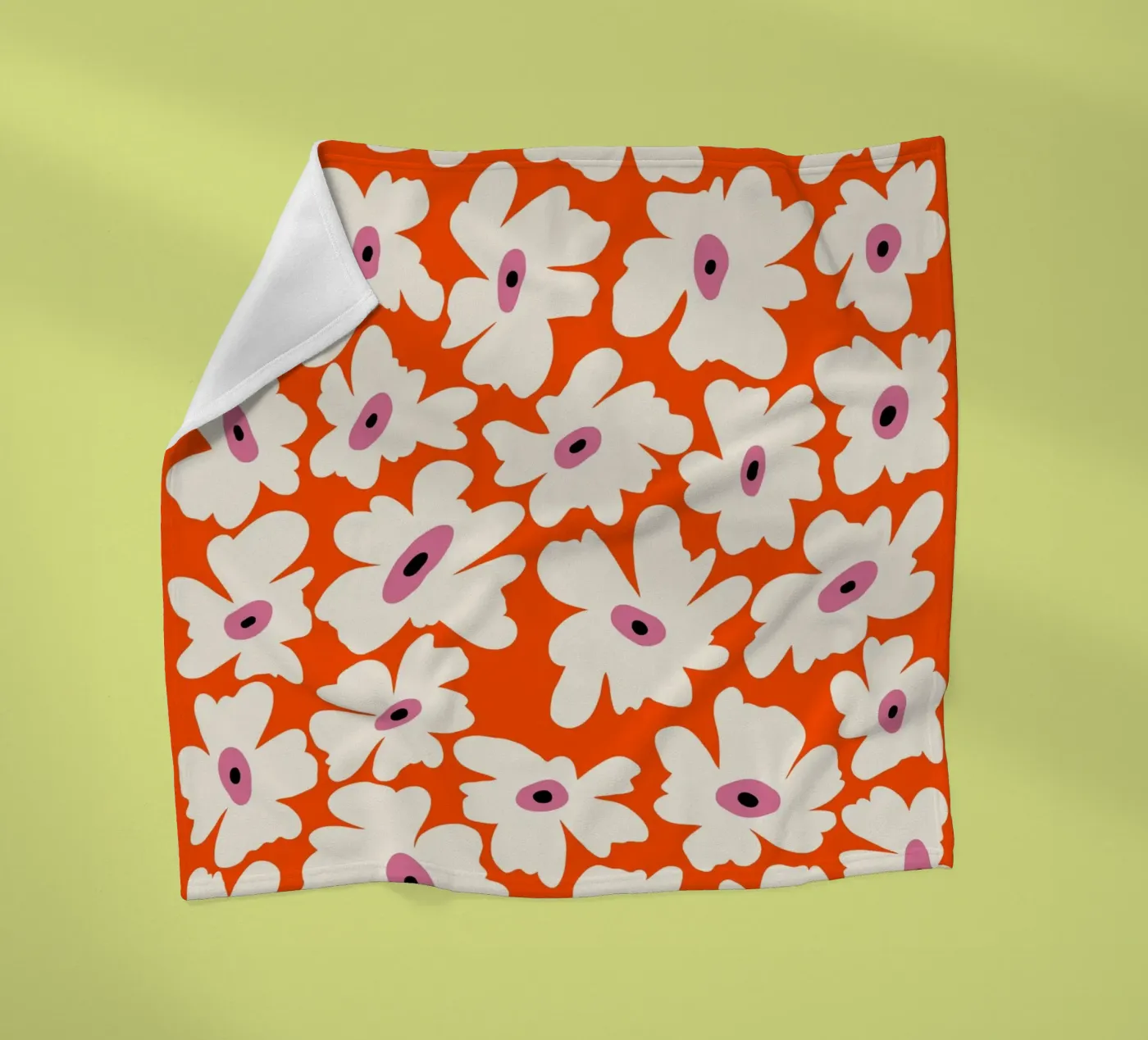 Floral Fun Garden Fleecedecke von Miho Art Studio