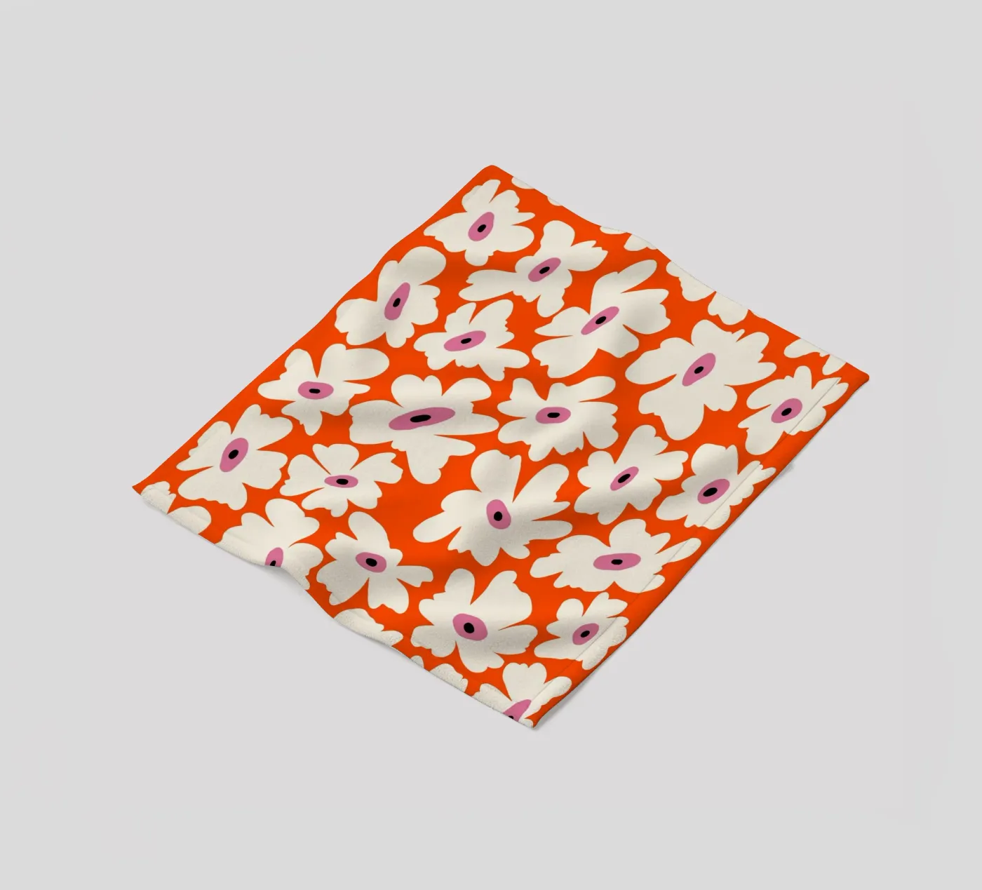 Floral Fun Garden Fleecedecke von Miho Art Studio