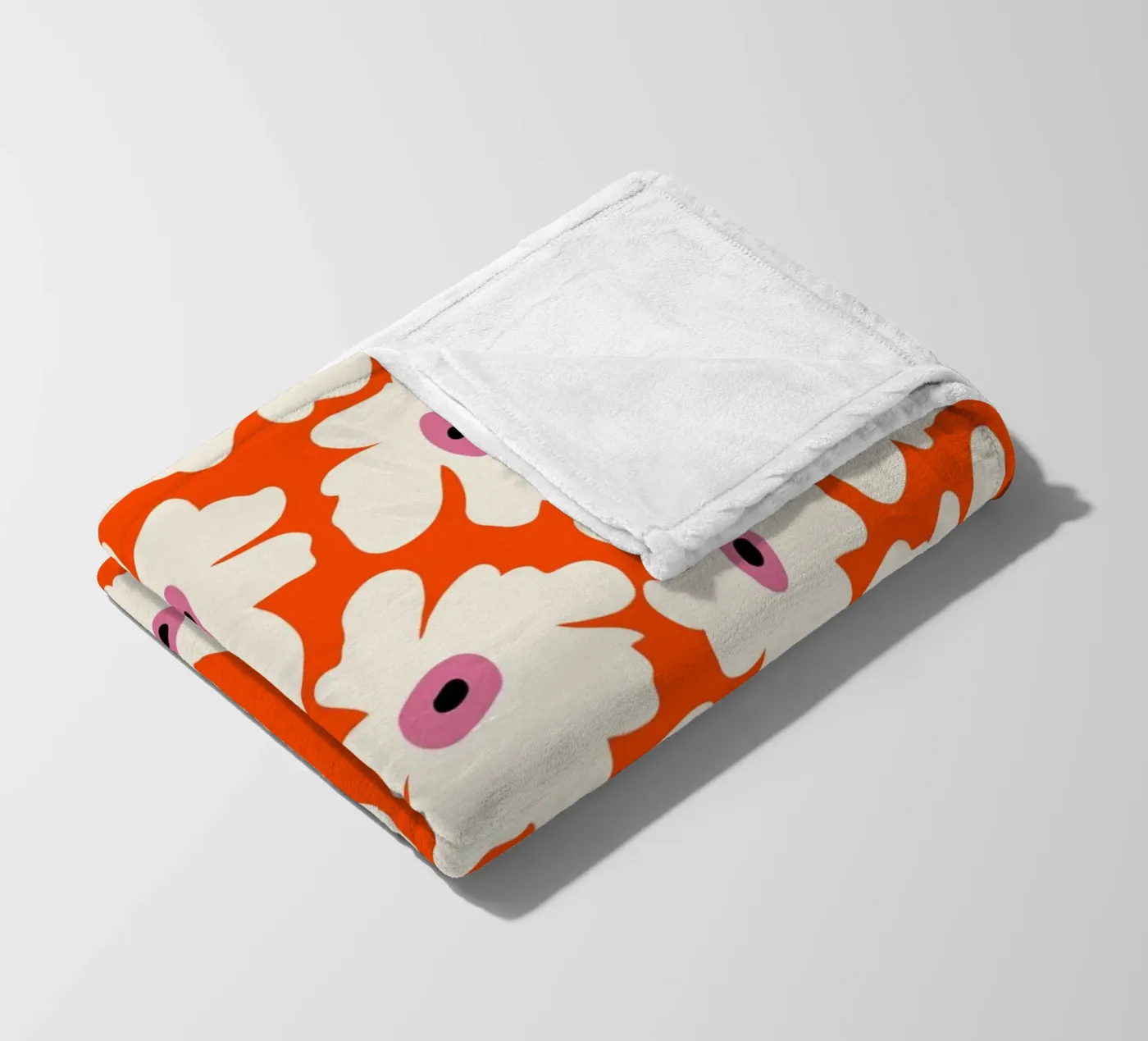 Floral Fun Garden Fleecedecke von Miho Art Studio