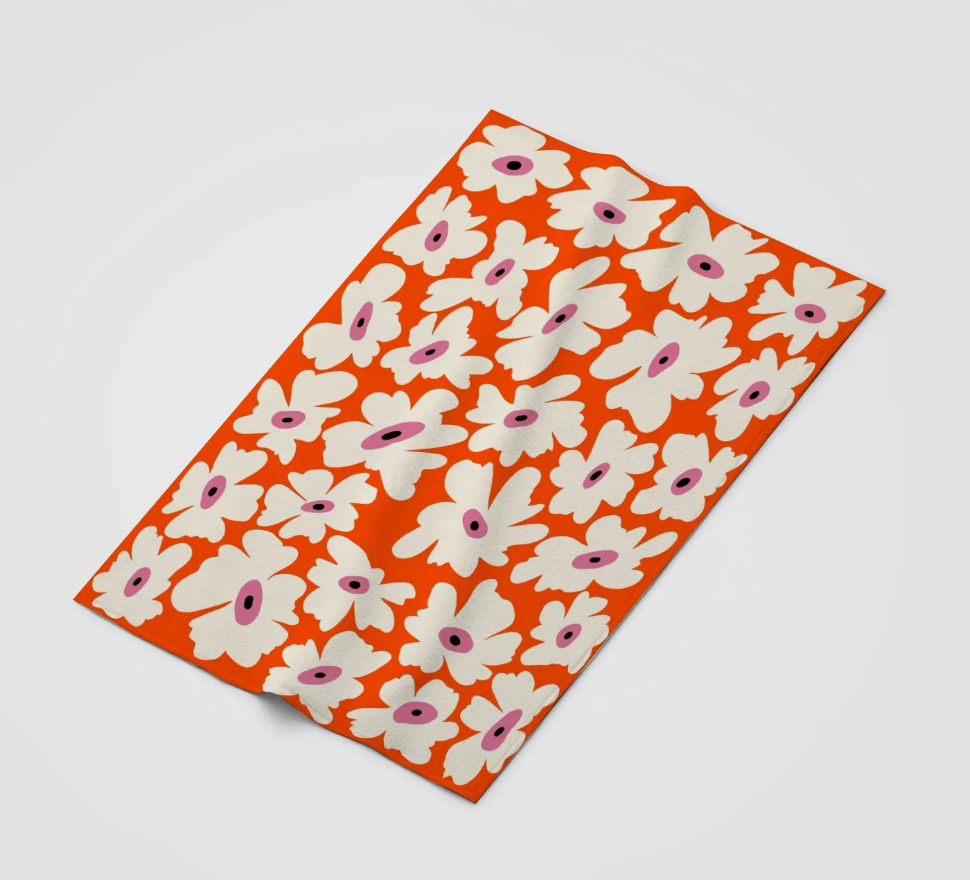 Floral Fun Garden Fleecedecke von Miho Art Studio