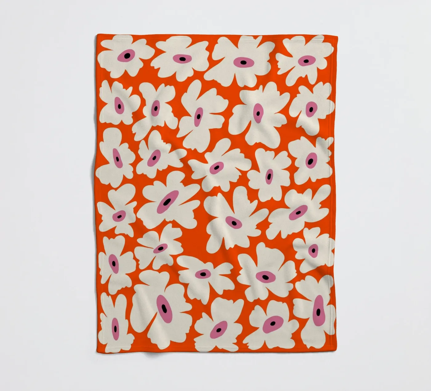 Floral Fun Garden Fleecedecke von Miho Art Studio