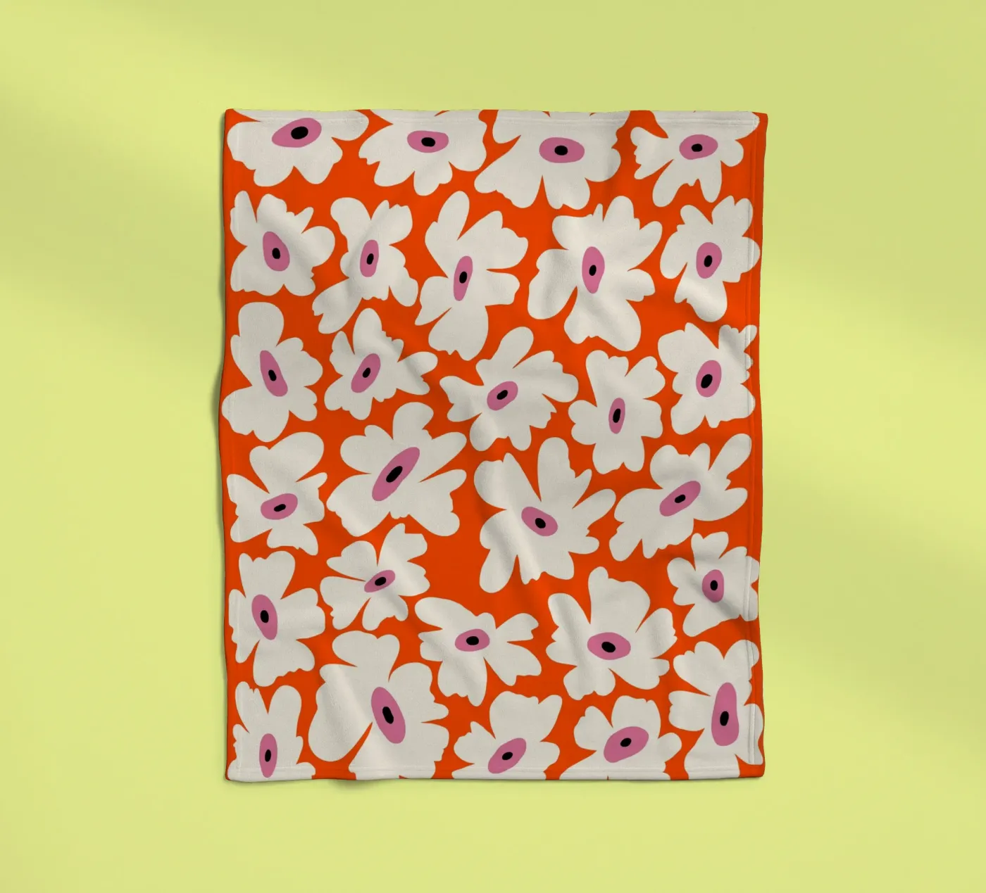 Floral Fun Garden Fleecedecke von Miho Art Studio