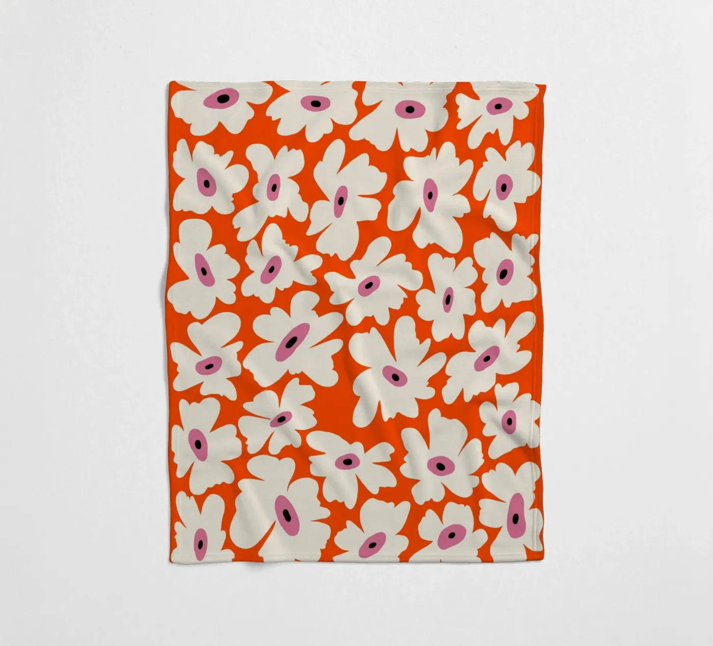 Floral Fun Garden Fleecedecke von Miho Art Studio