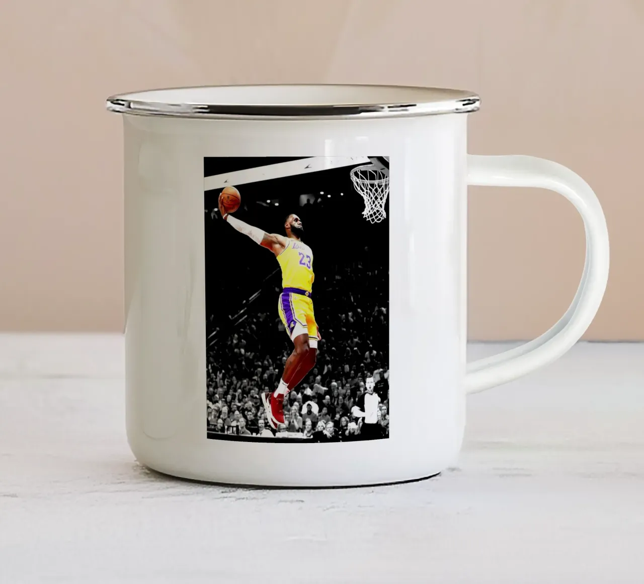 LJ 23 tazza in smalto da willtahuyshop