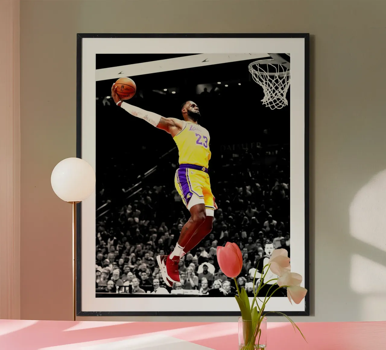 LJ 23 poster da willtahuyshop