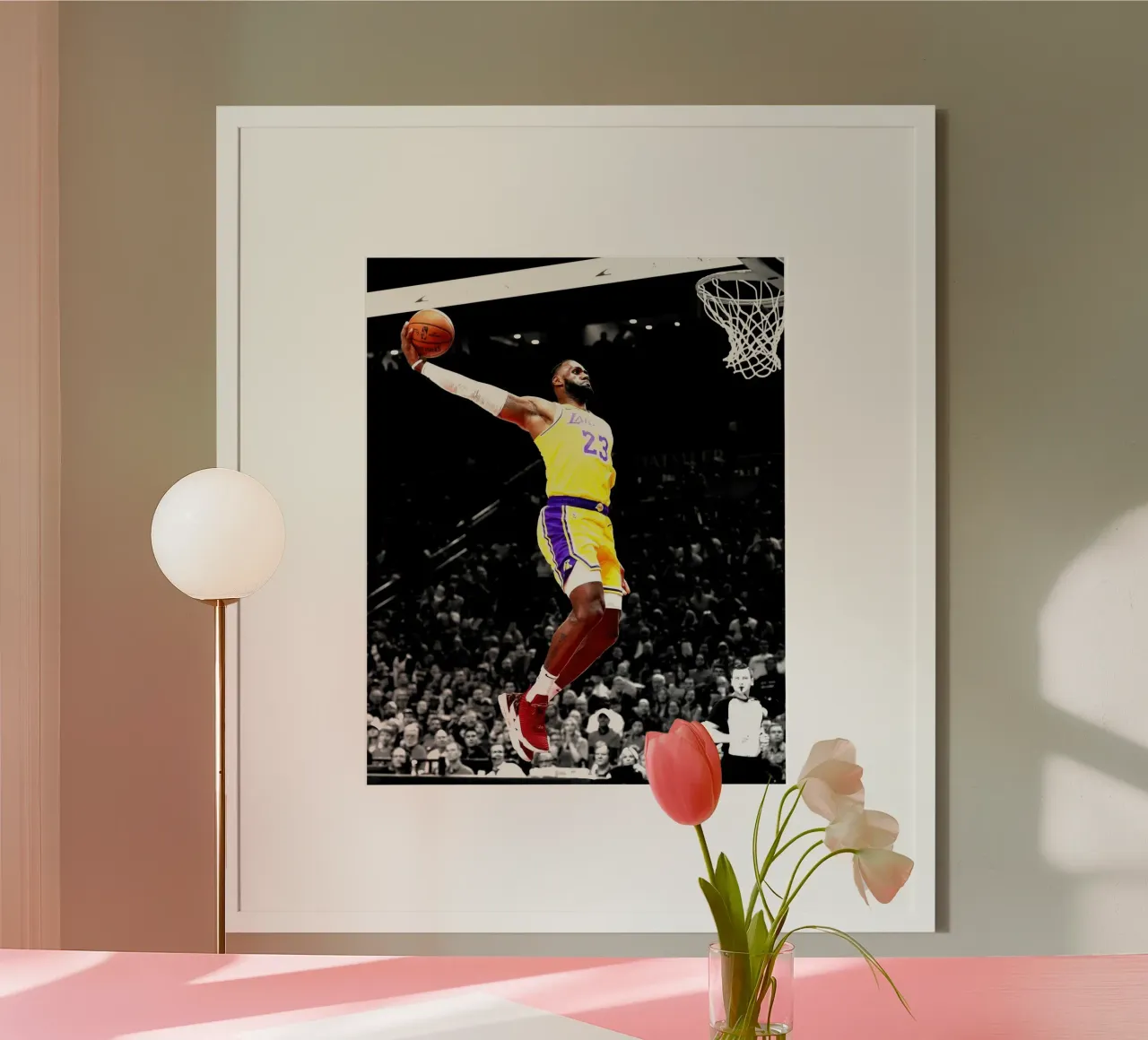 LJ 23 poster da willtahuyshop