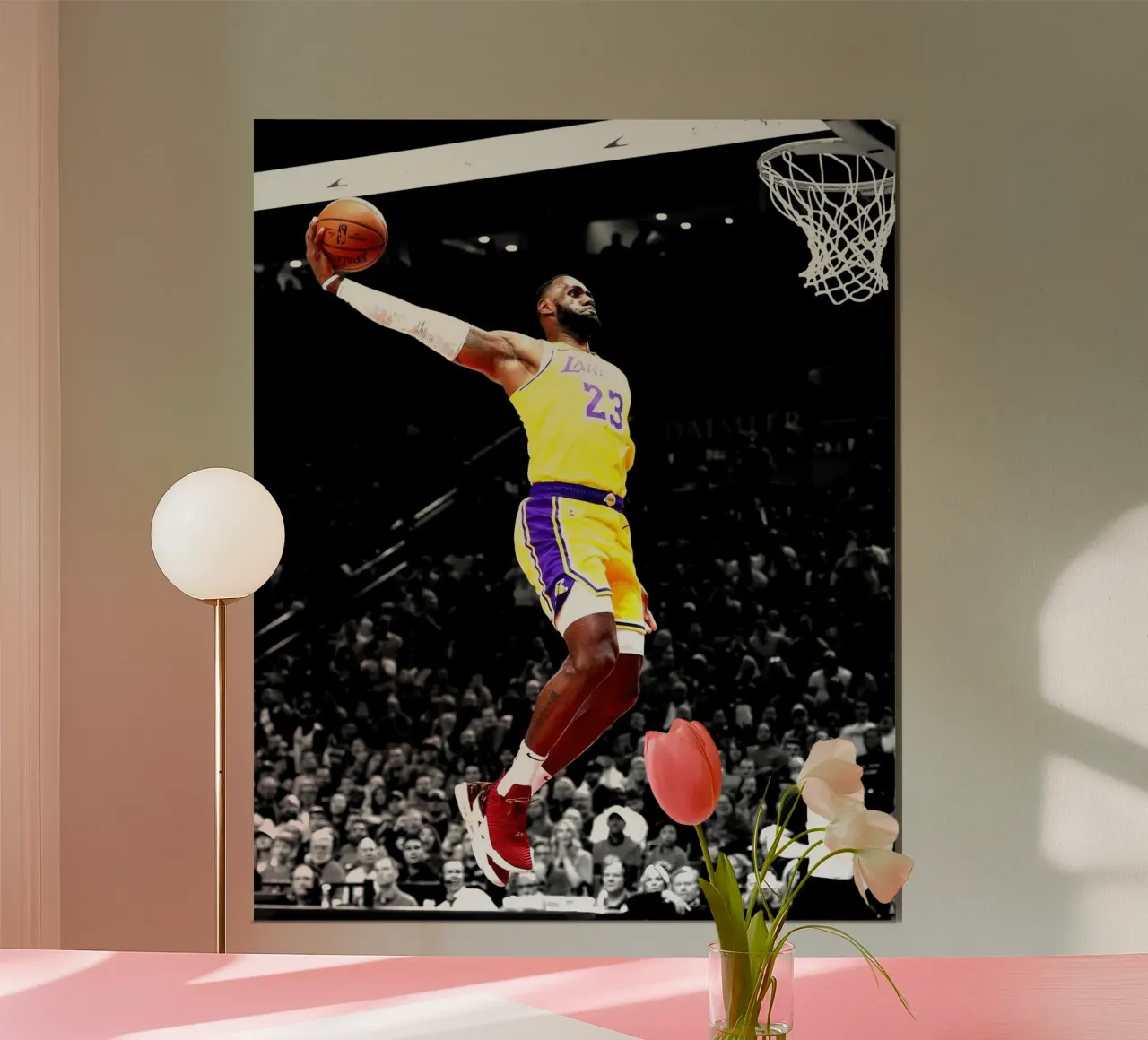 LJ 23 poster da willtahuyshop