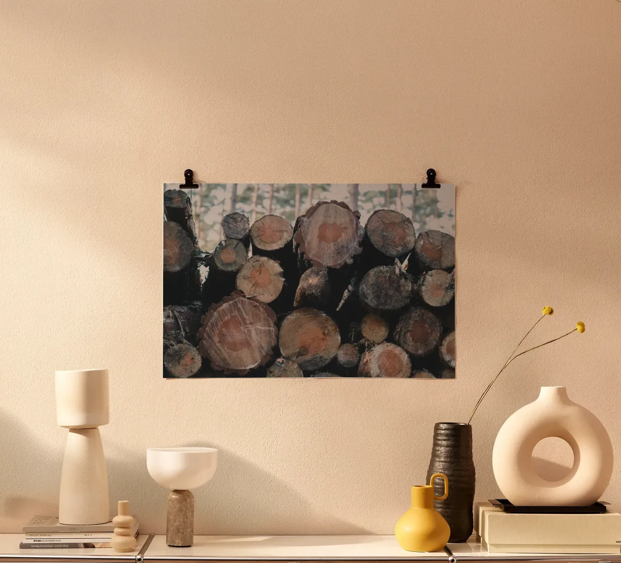 Echi di legno poster da StillVibe Home