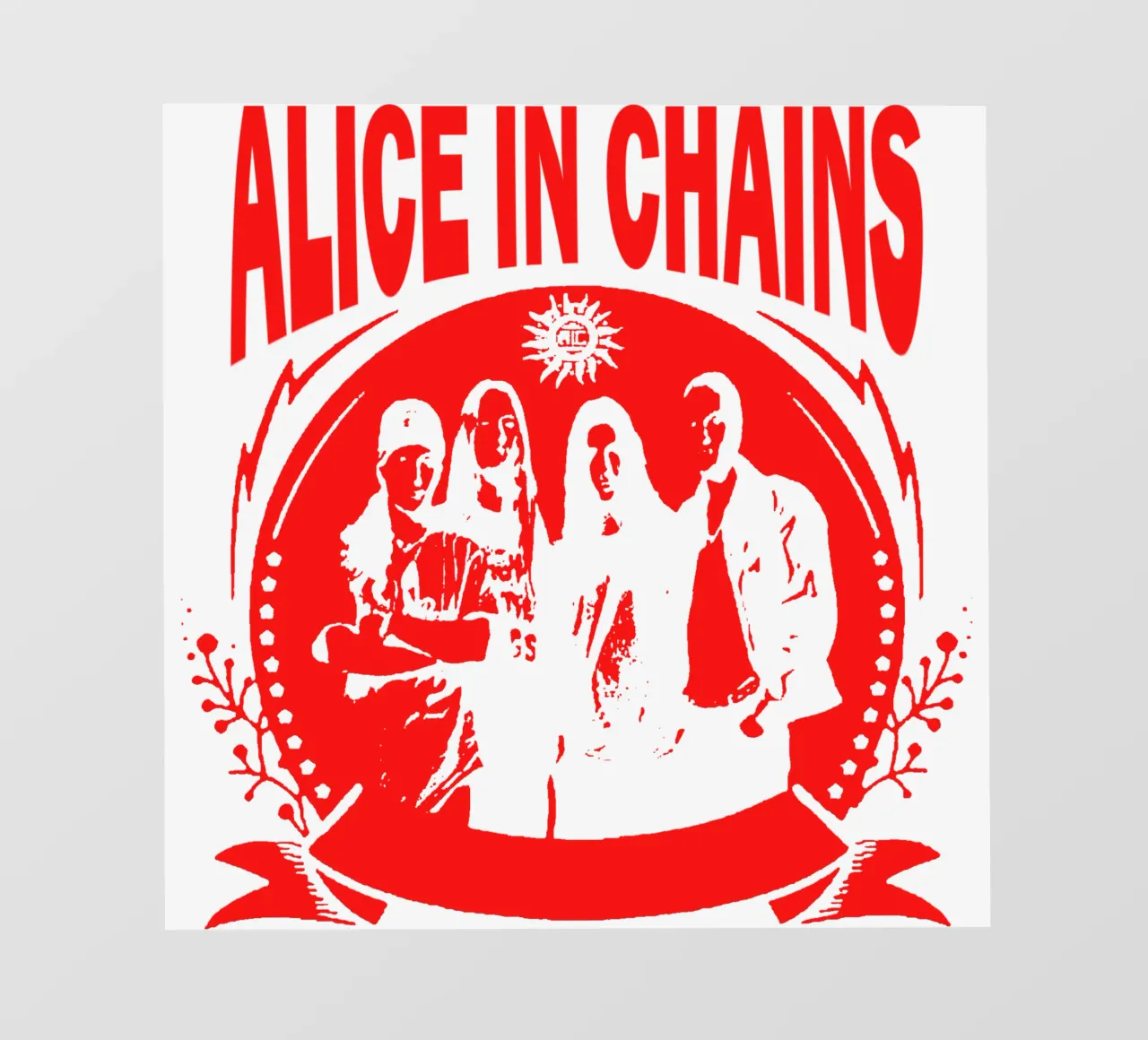 Maglietta Alice In Chains Heavy Metal pellicola backlit da thisnara.std