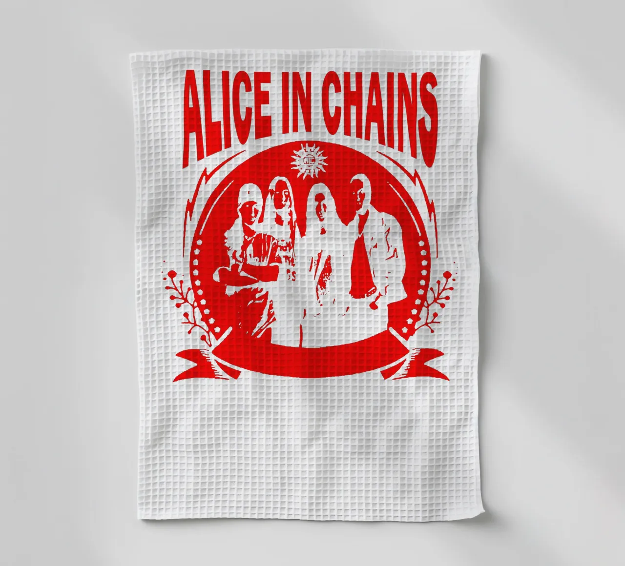 Maglietta Alice In Chains Heavy Metal canovaccio da cucina da thisnara.std