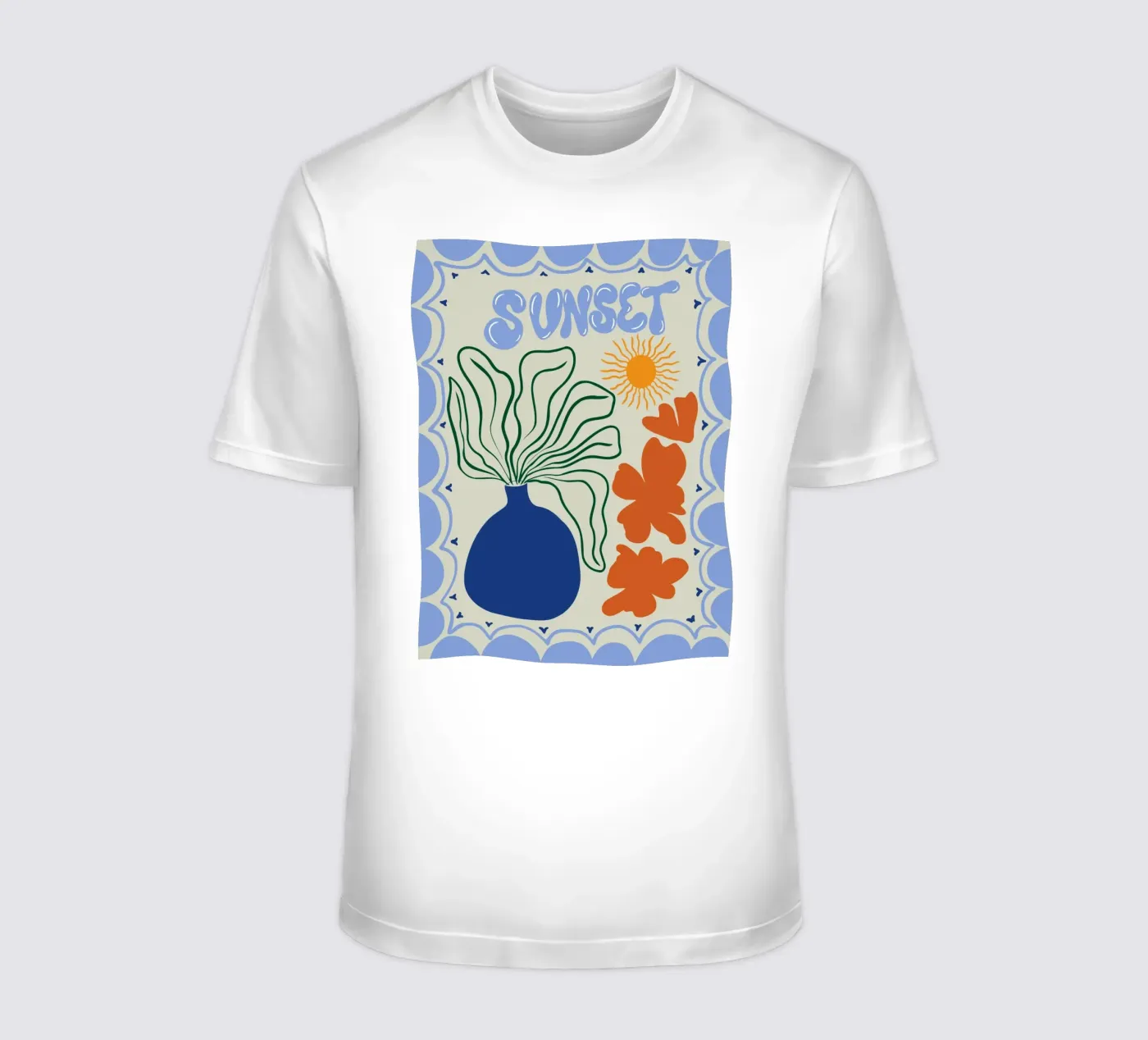 Sunset t-shirt da Miho Art Studio