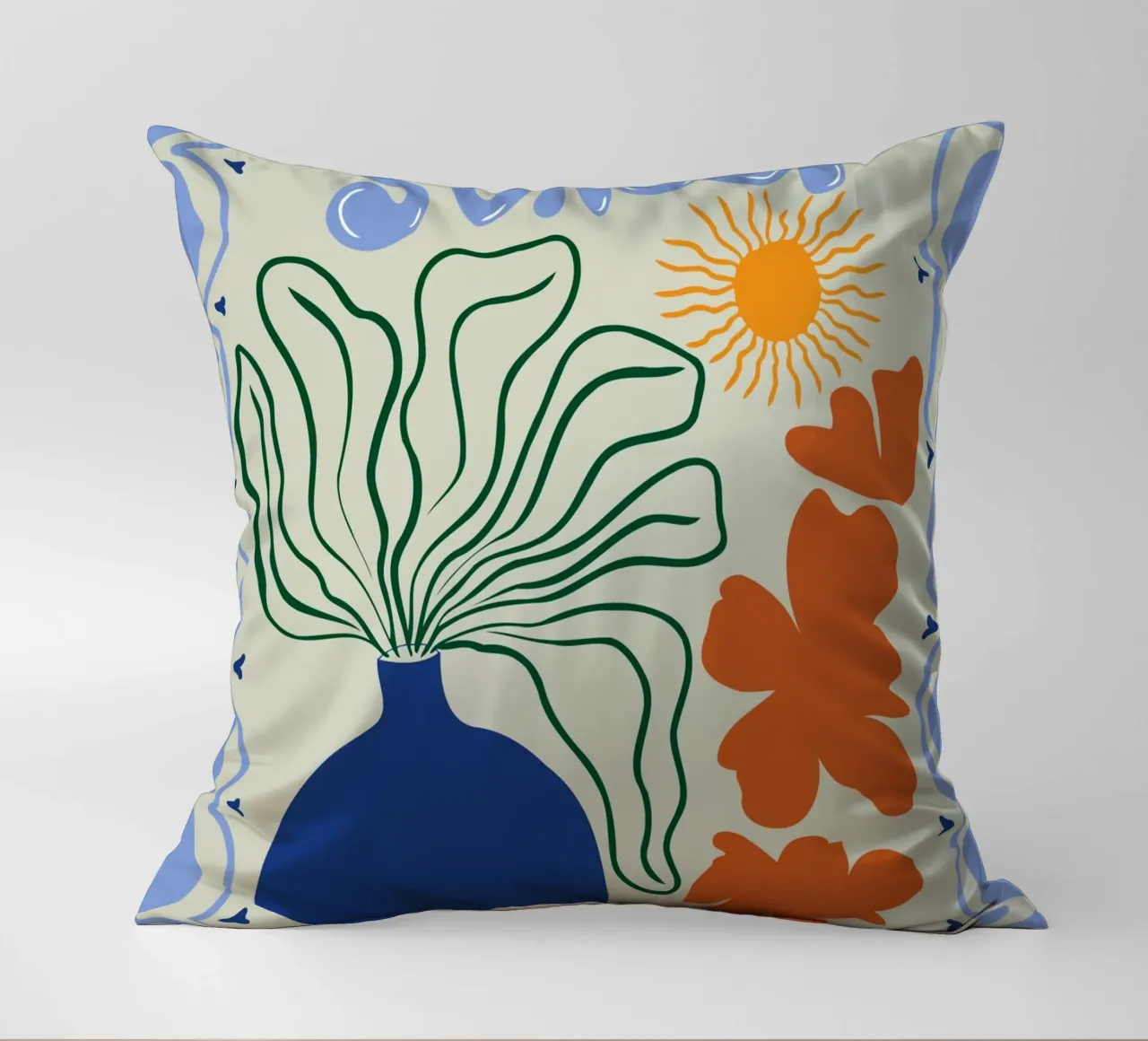 Sunset cuscino da Miho Art Studio