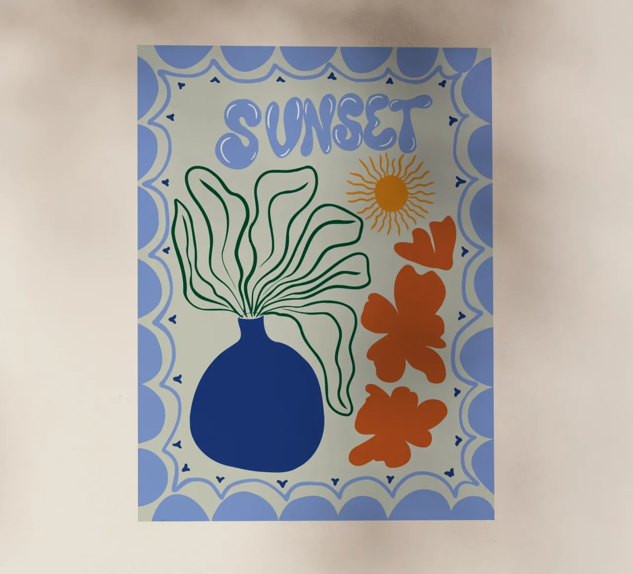 Sunset pellicola backlit da Miho Art Studio