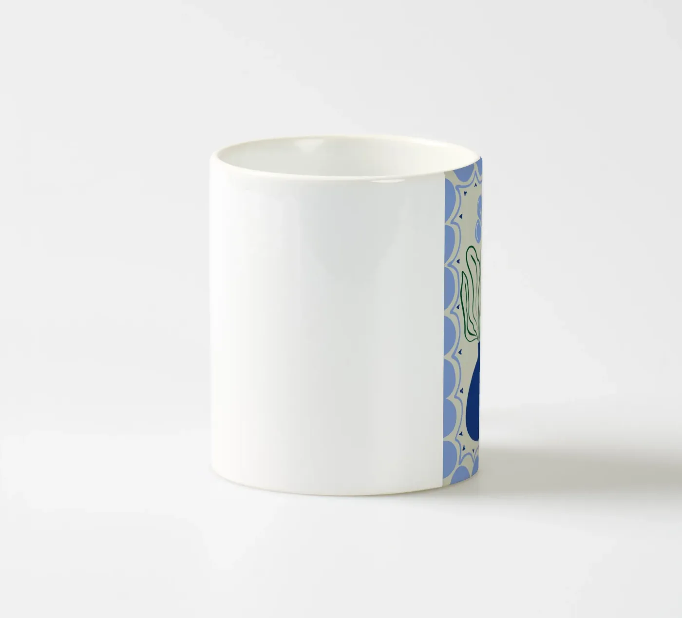 Sunset ceramic mug by Miho Art Studio