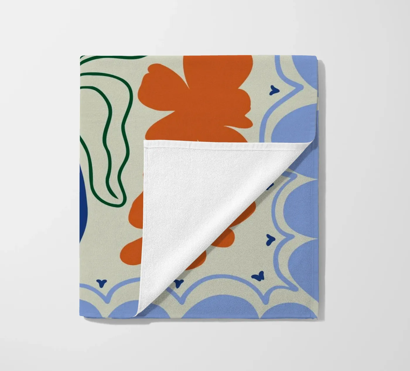 Sunset strandhanddoek van Miho Art Studio